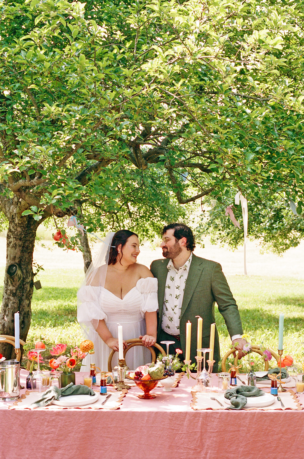A Colorful DIY Intimate Catskill Country Wedding Weddings by nato