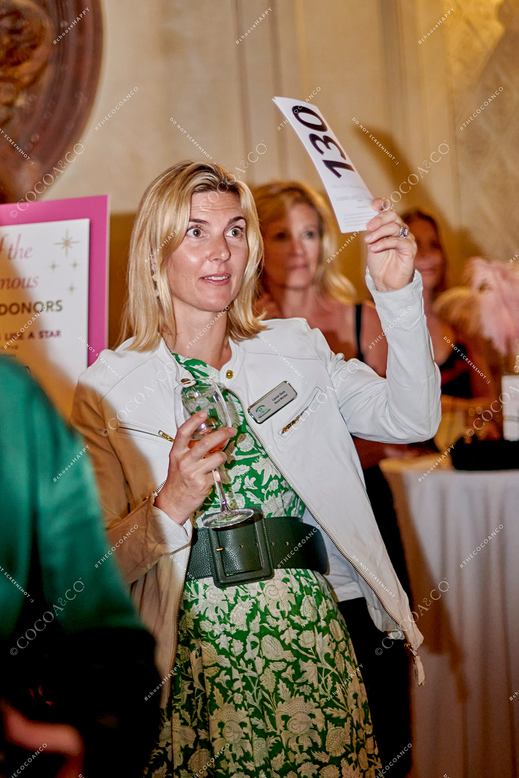 Event guests in Ochre Court Mansion in Newport, RI at Star Kids' 2022 Stars Are Out Gala captured by Cocoa & Co.