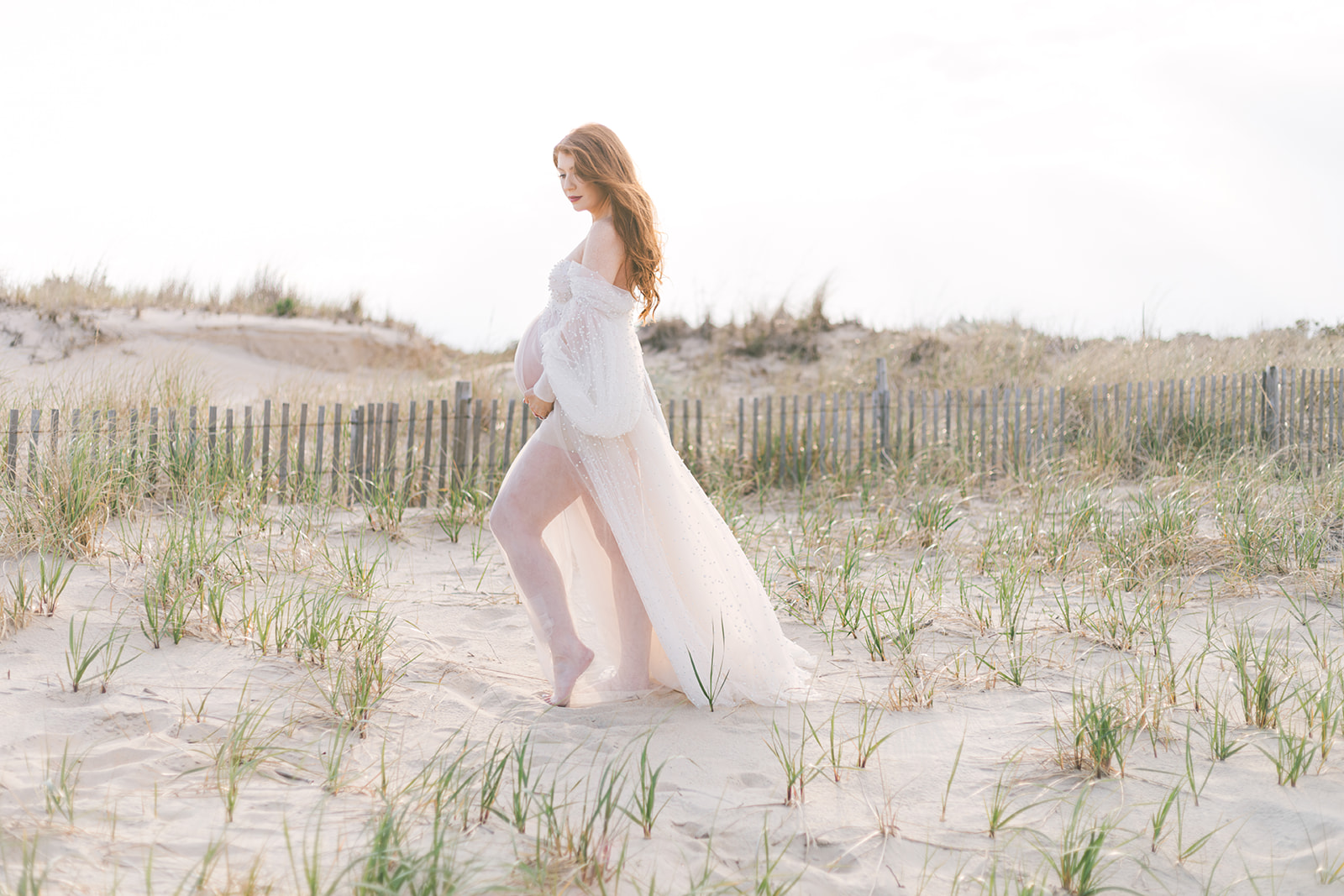A gorgeous soon-to-be momma at Cape Henlopen State Park in Lewes, Delaware. 