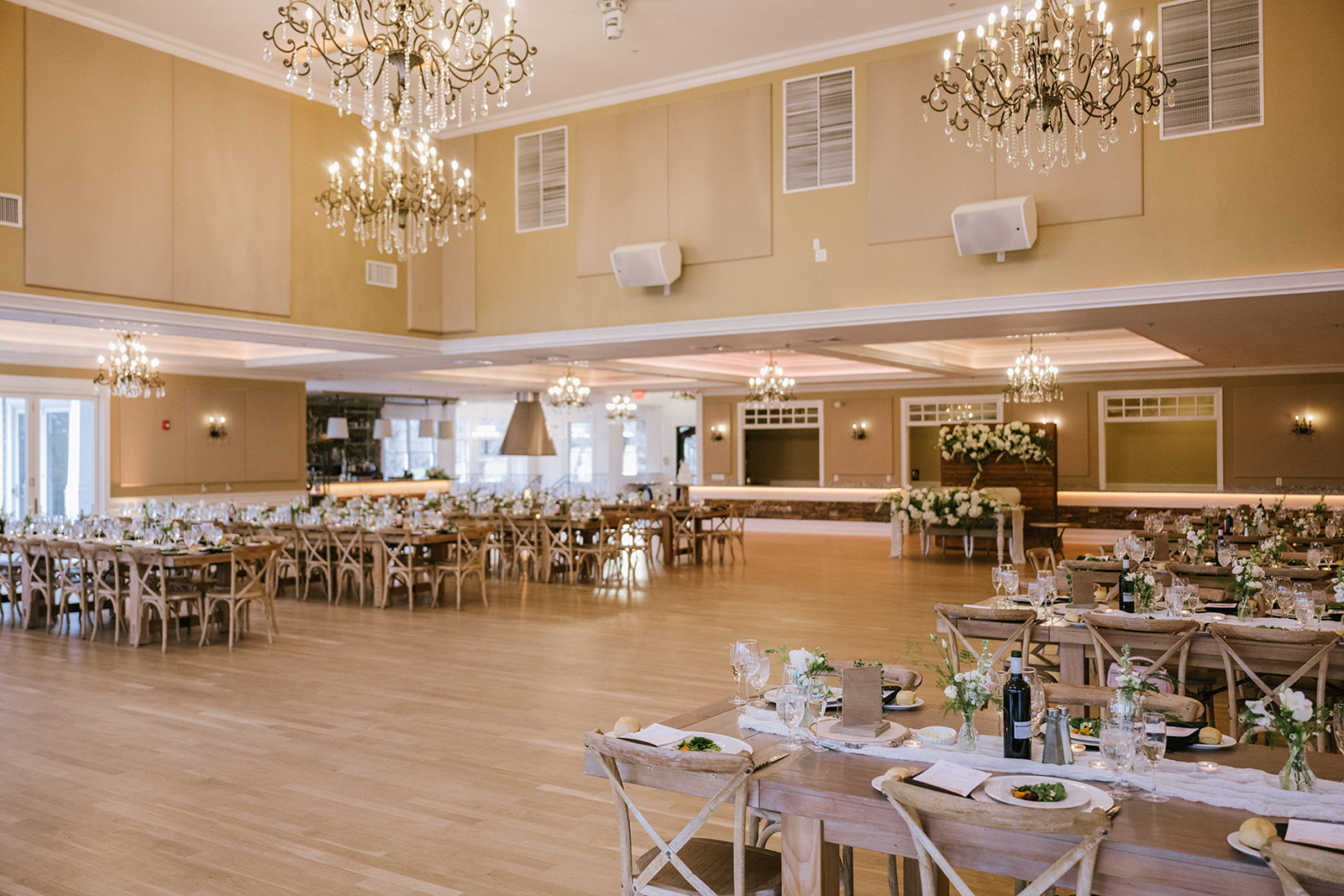 Bear Brook Valley's reception space