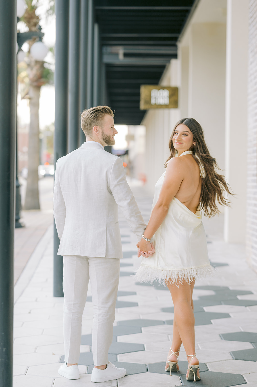 "Exquisite Tampa engagement photography at Hotel Haya"
