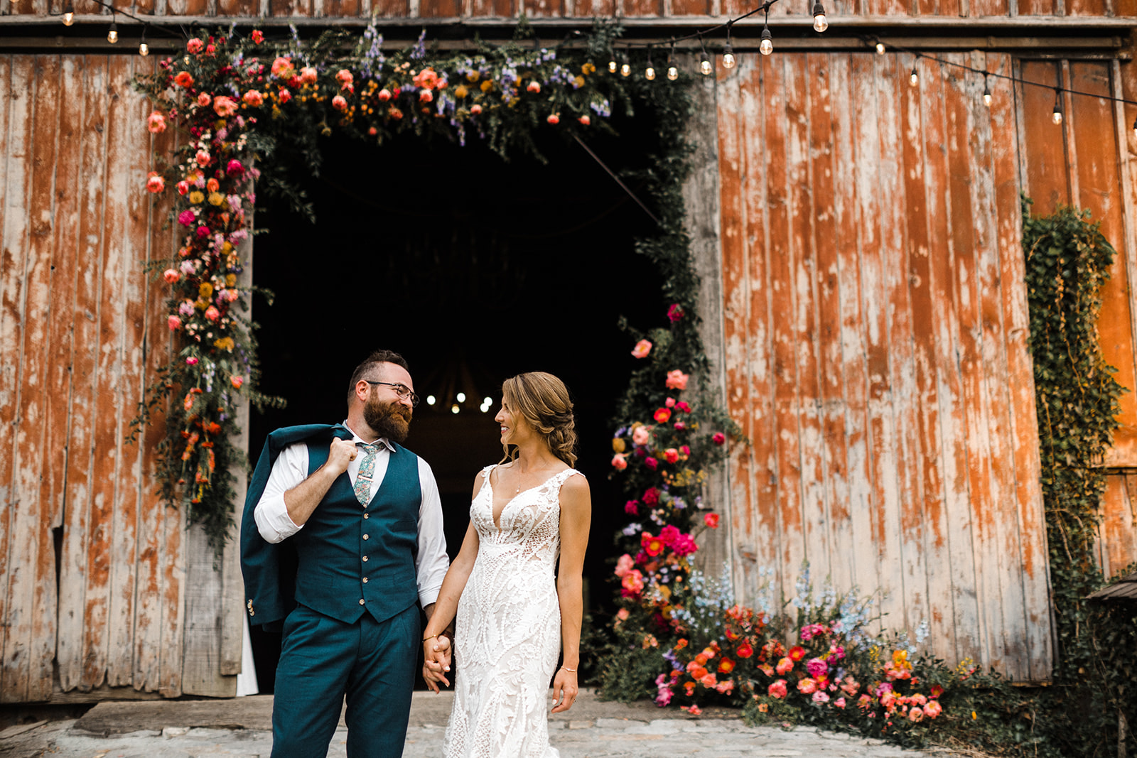Colorful Barn Wedding in Chester County, PA