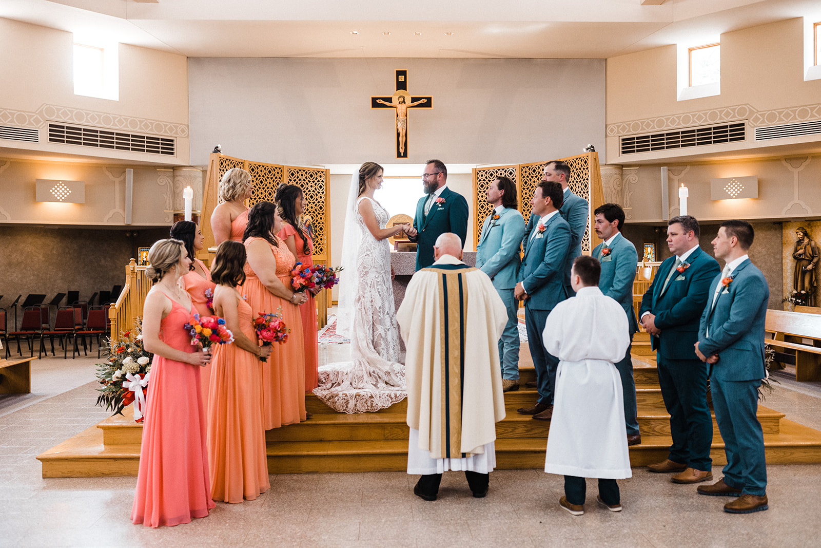 Catholic Wedding at St. Cornelius Catholic Church