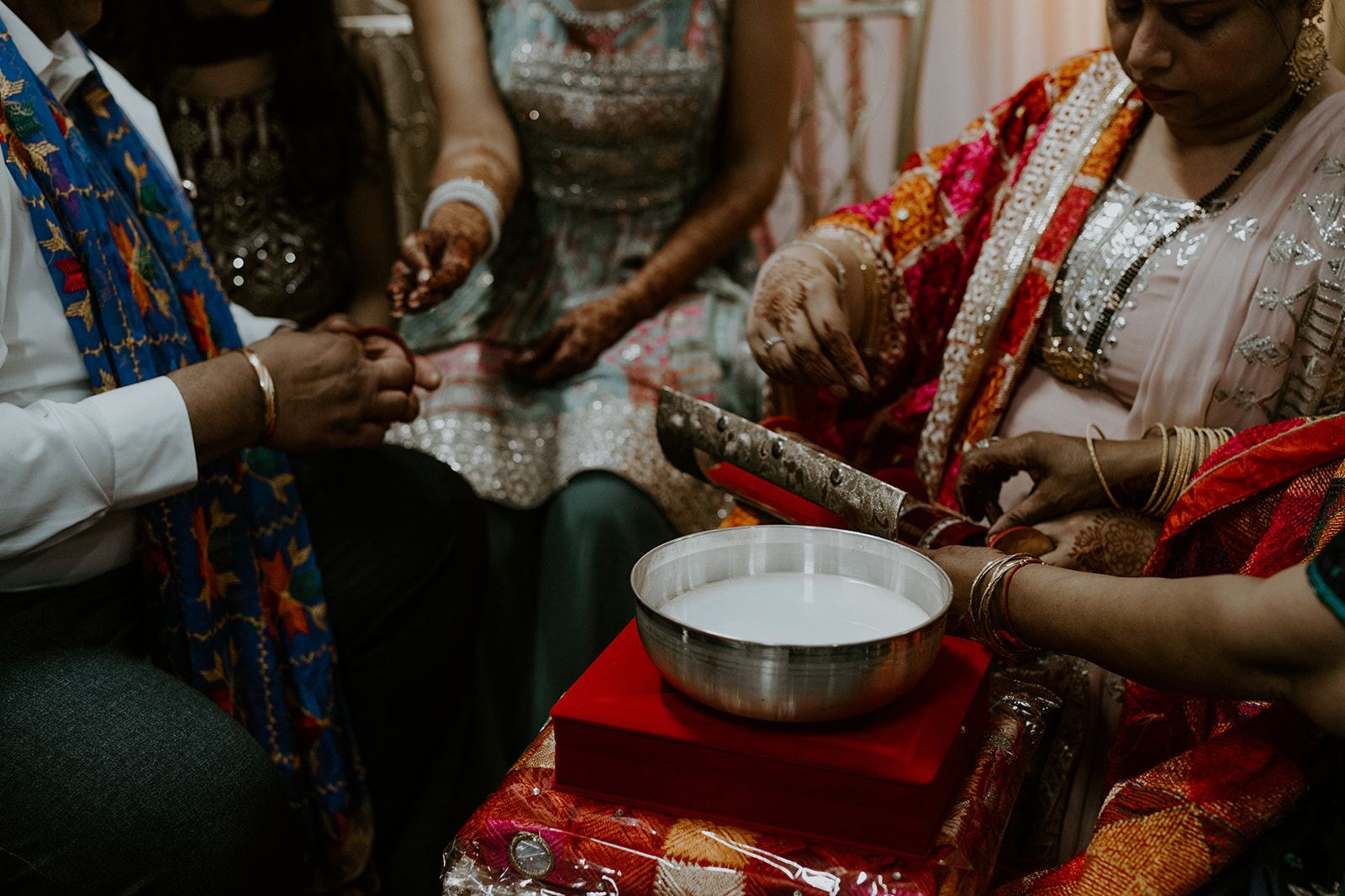 Choora Ceremony Vancouver Indian Wedding Photographer