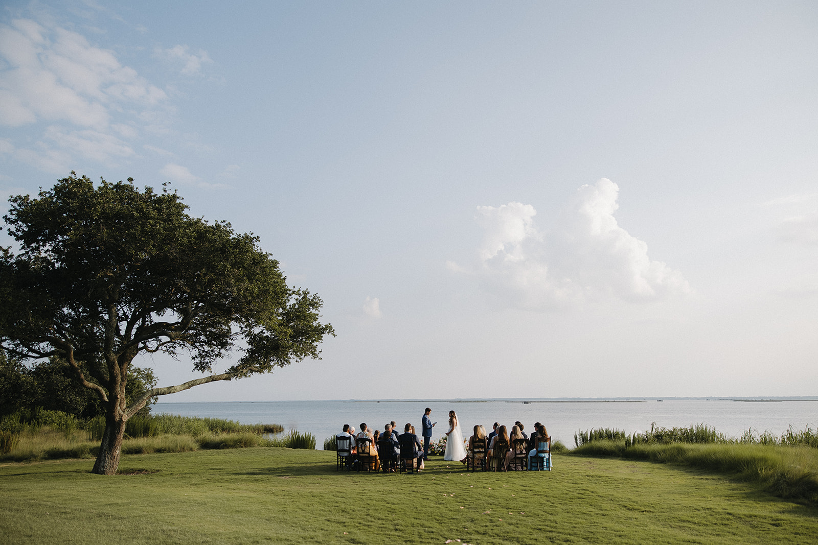 waterfront wedding ceremony spot in Outer Banks