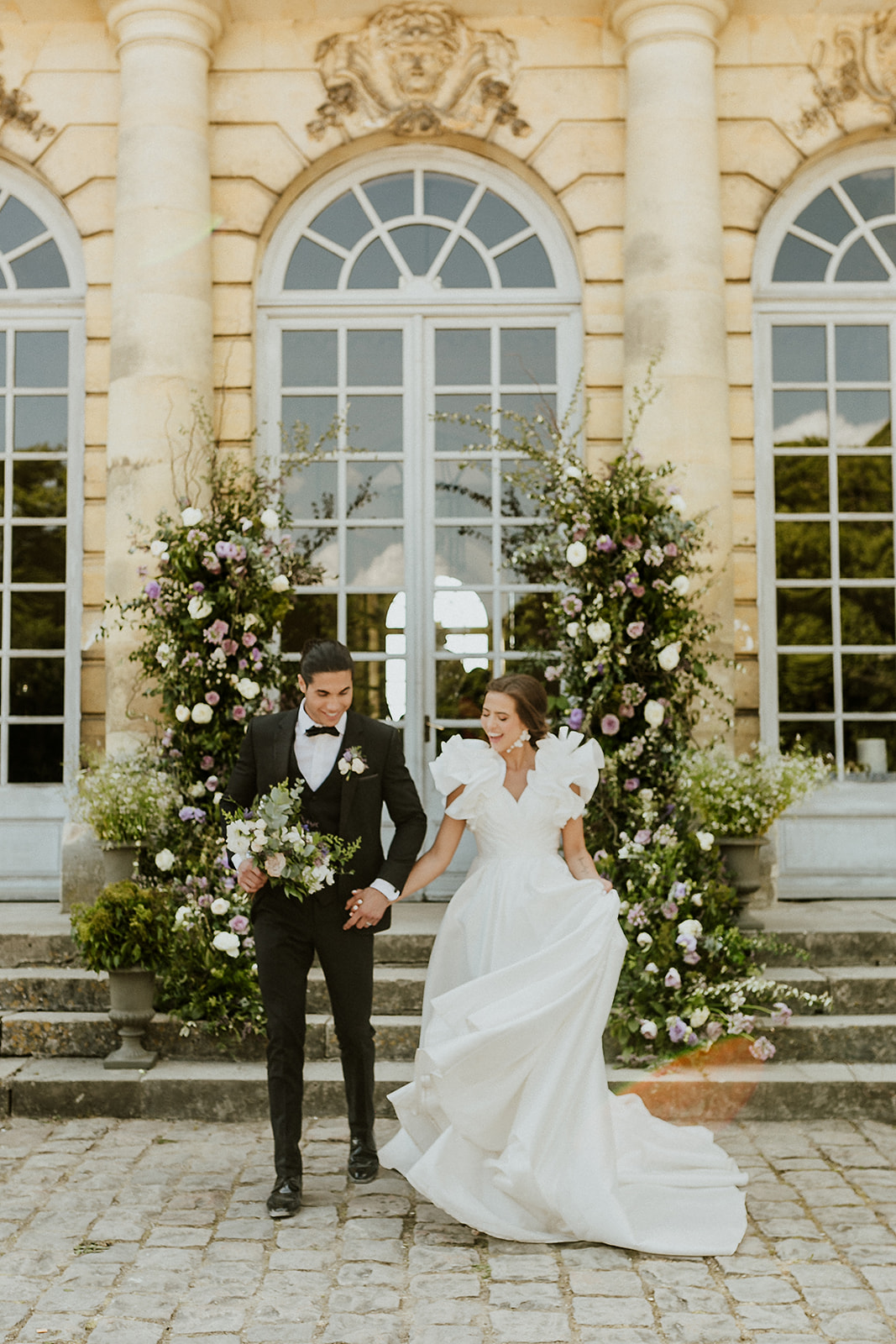 High-fashion outdoor wedding inspiration, by wedding photographers The Millers Photo Co.