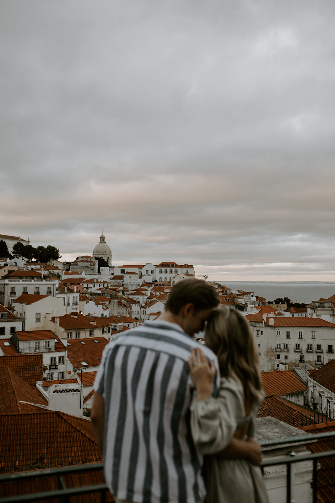 Sunset Engagement Session in Lisbon Portugal