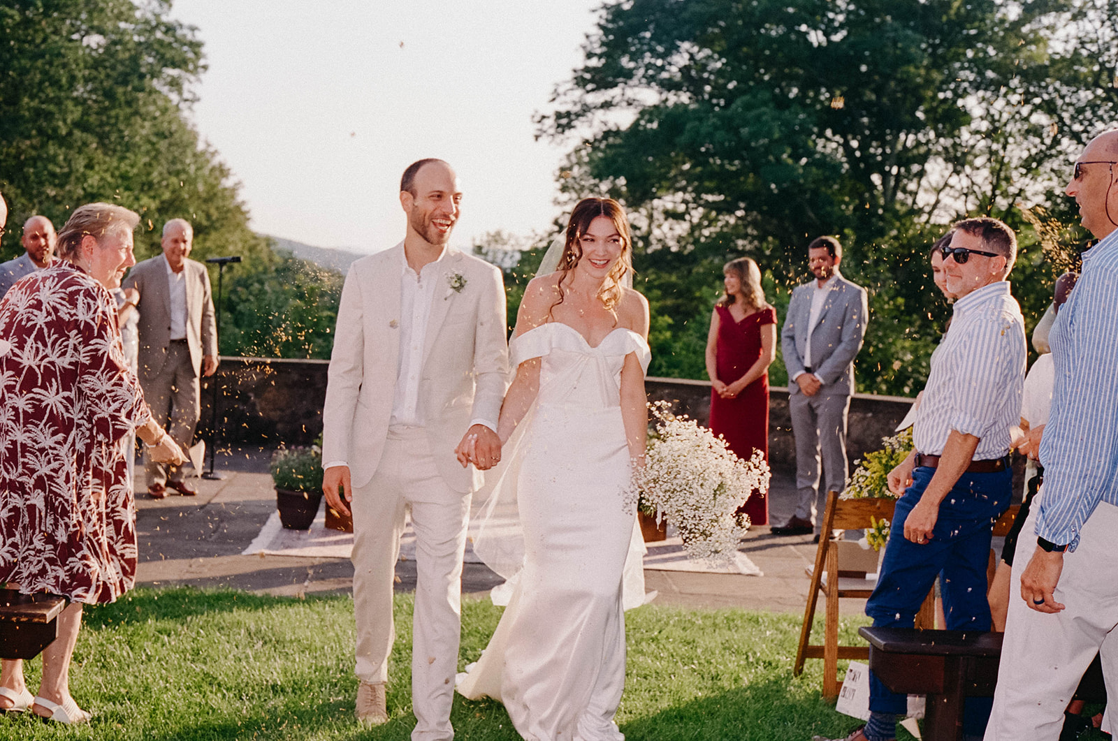 A precious summer Glynwood Farm wedding located in  Cold Spring, NY. Shot by Weddings by Nato