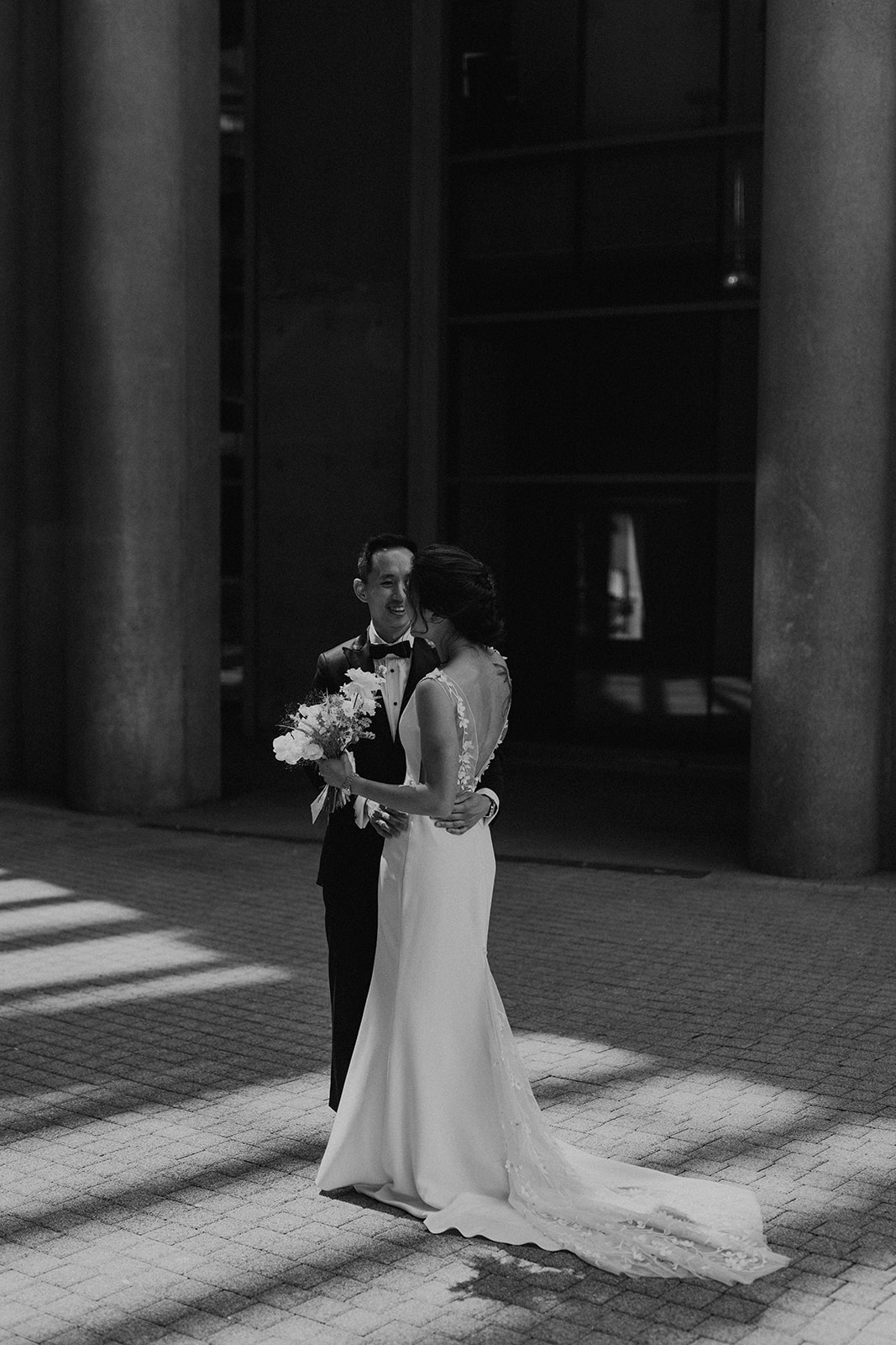 Vancouver Library Building Wedding