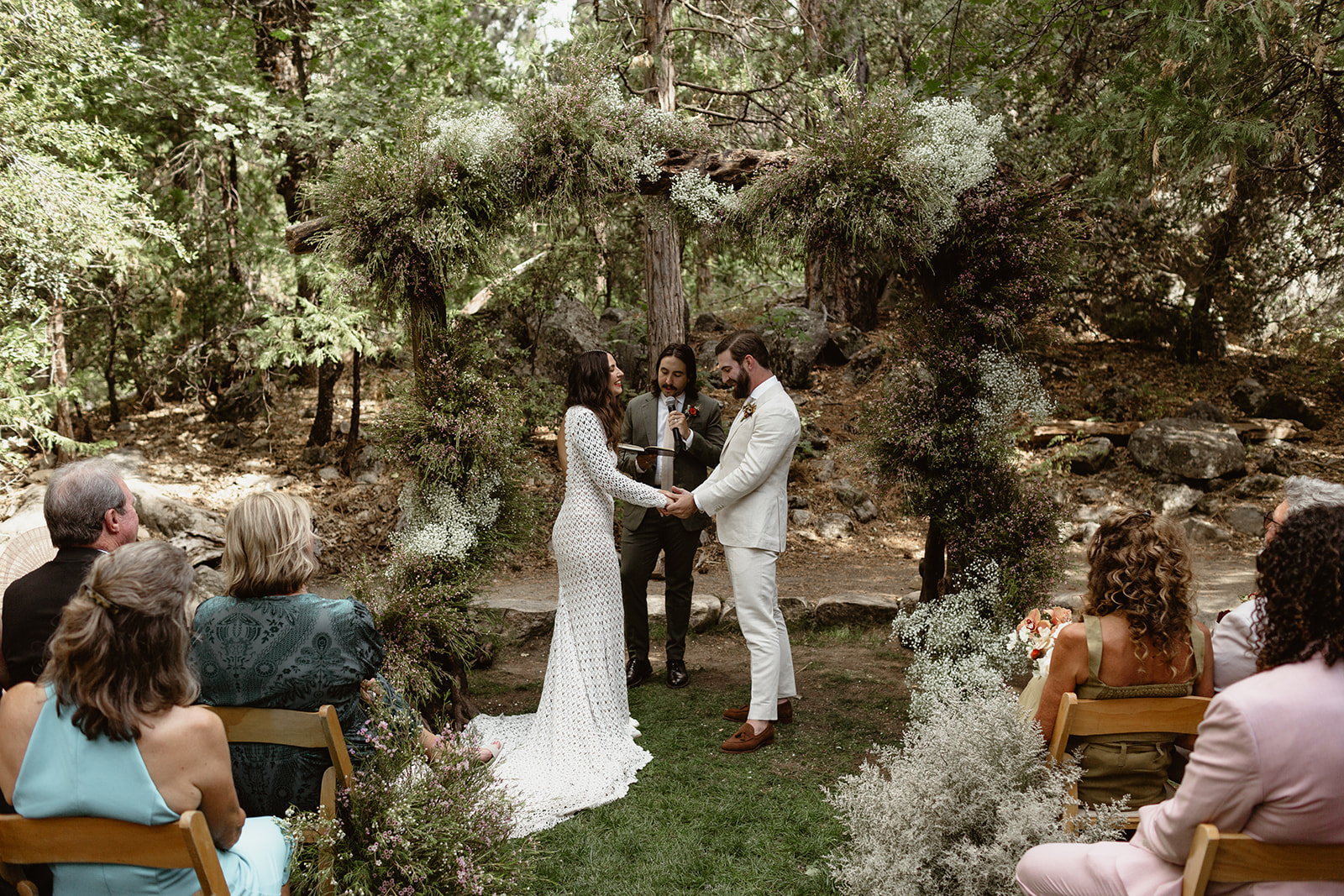 Evergreen Lodge Wedding Ceremony Area

