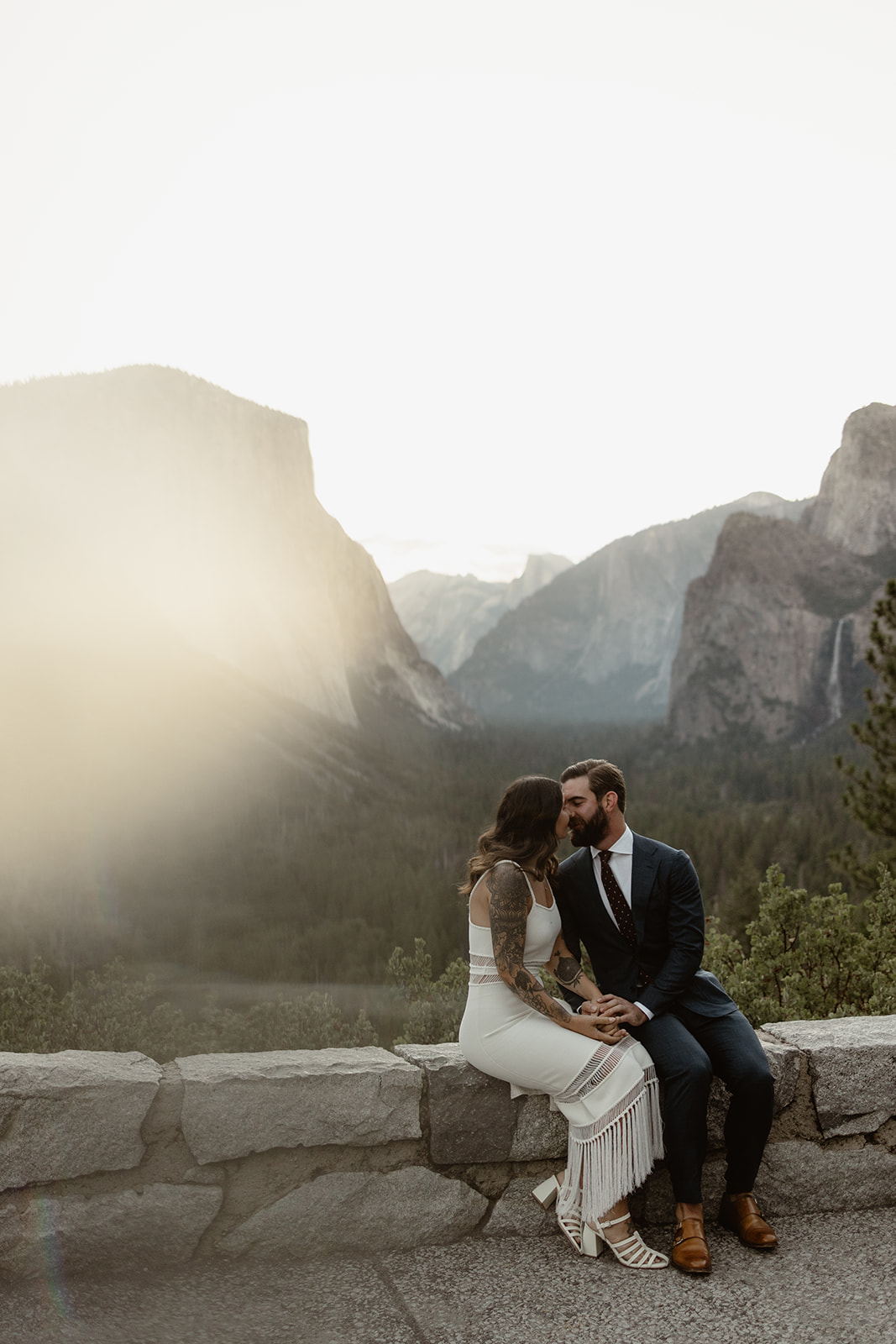 Yosemite Sunrise Engagement Photos
