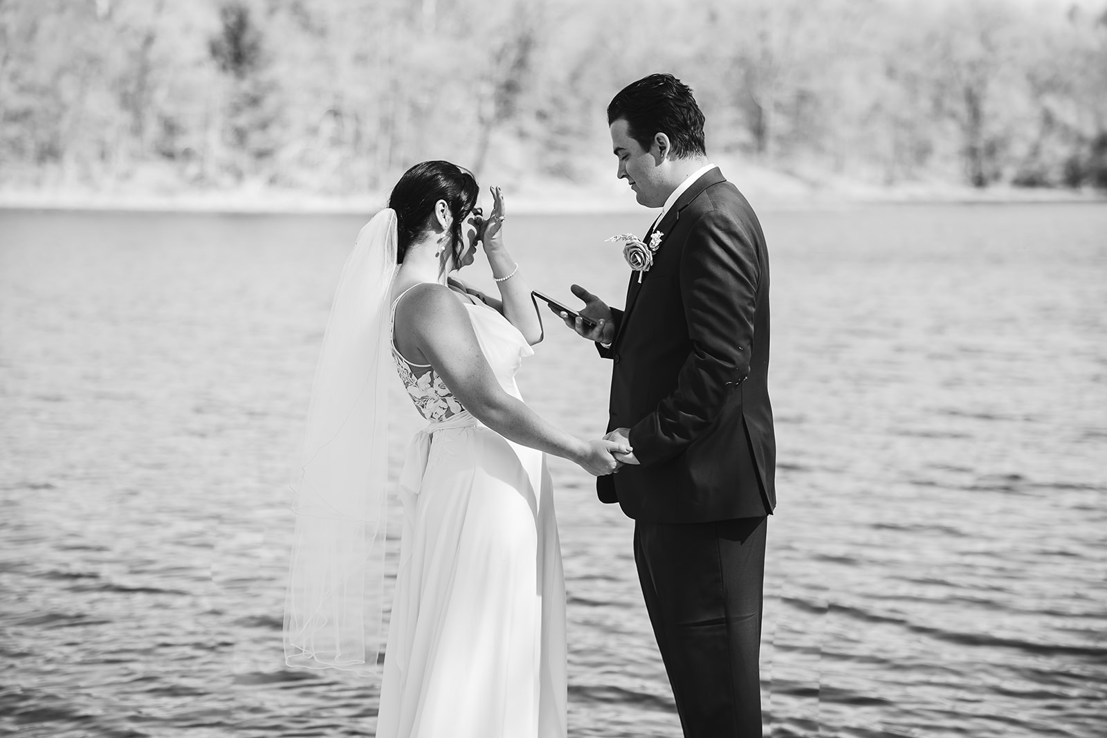 Intimate Northern MN Lakefront Resort wedding by Alyssa Ashley Photography