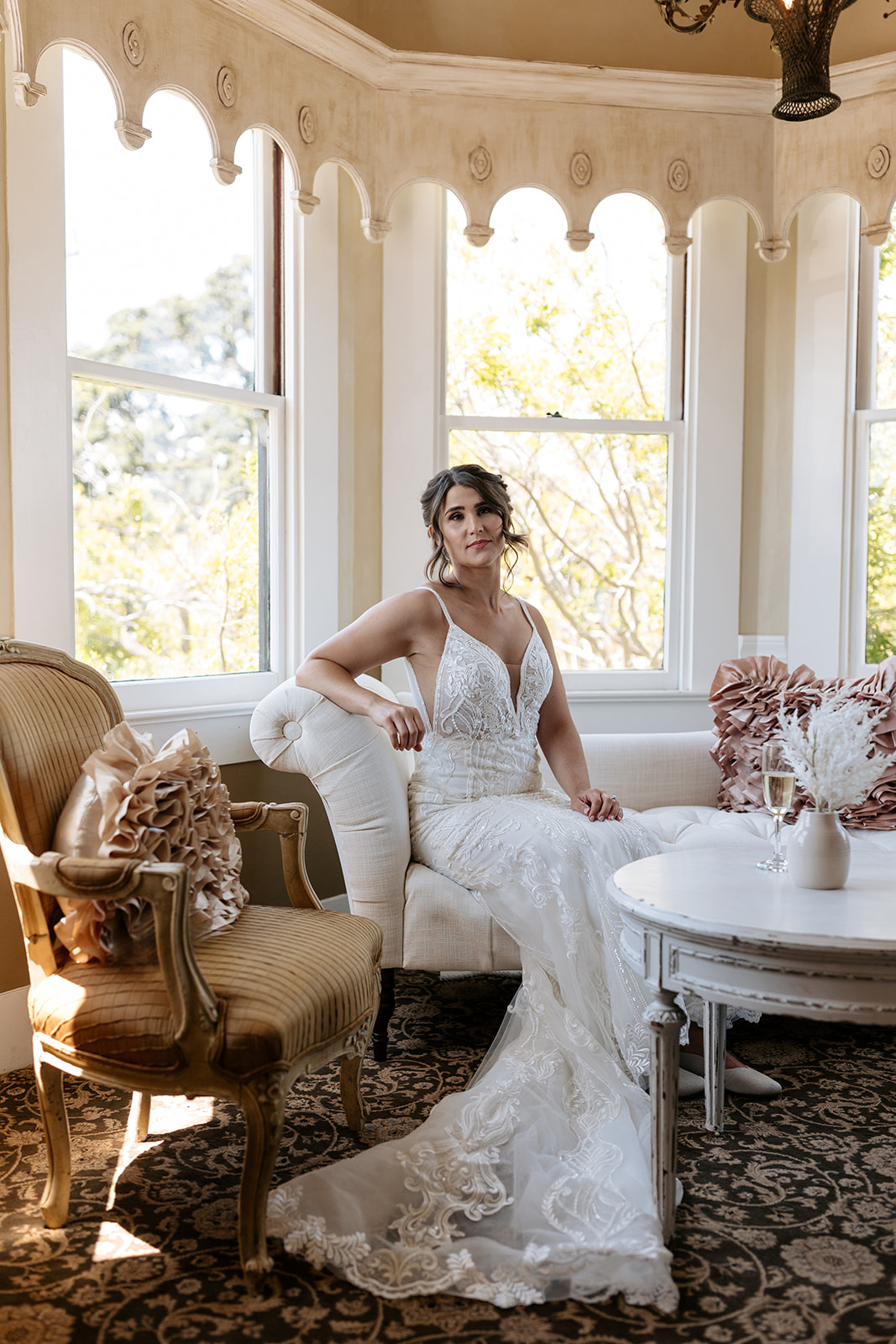 the perry house wedding monterey california bridal portraits getting ready pictures jewelry elegant ceremony