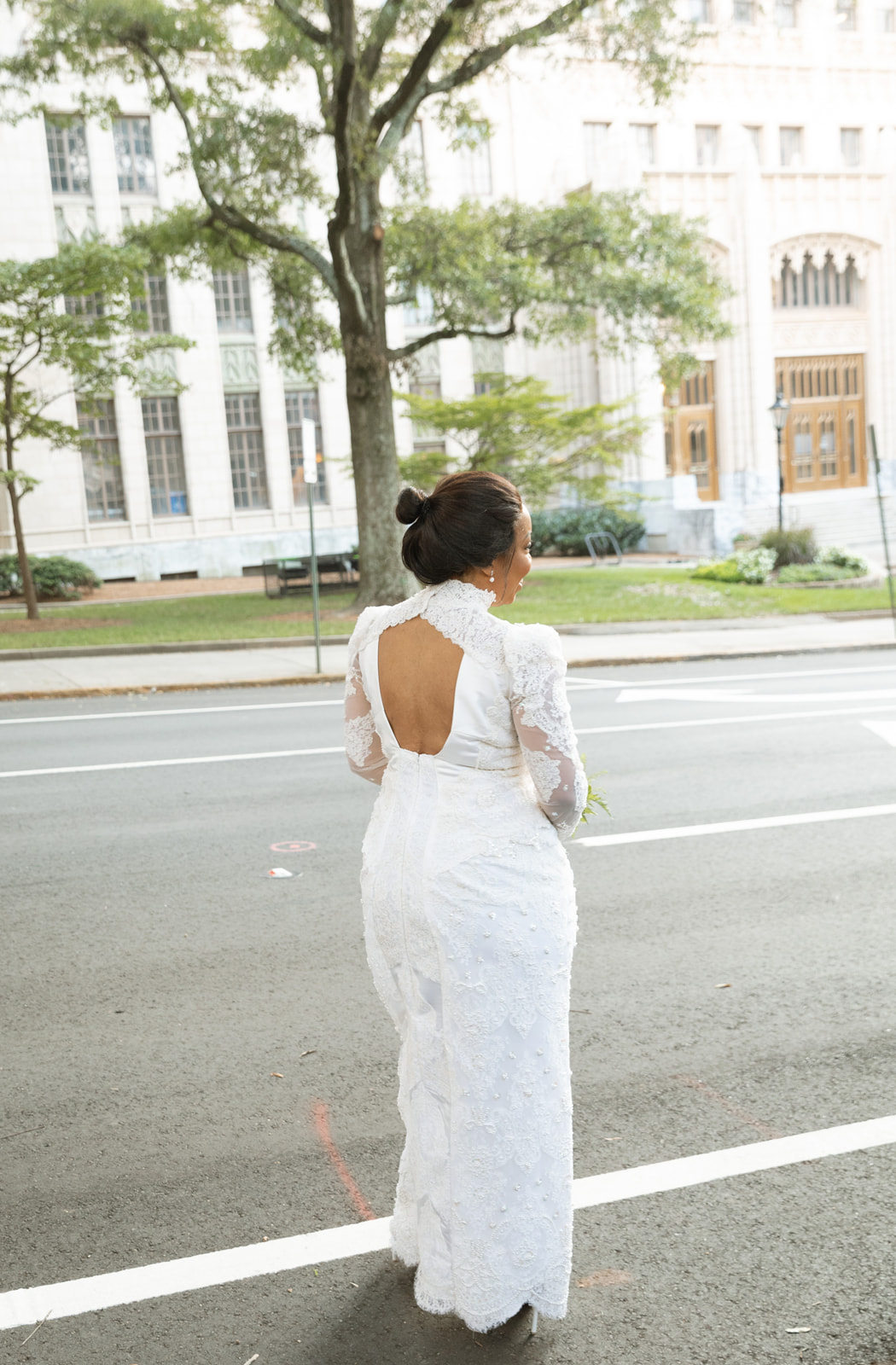 Atlanta Courthouse film wedding photos 