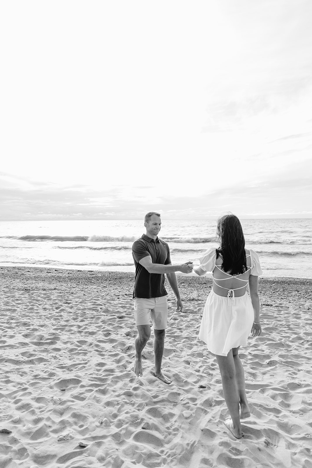 Grand Bend Beach Engagement Photography