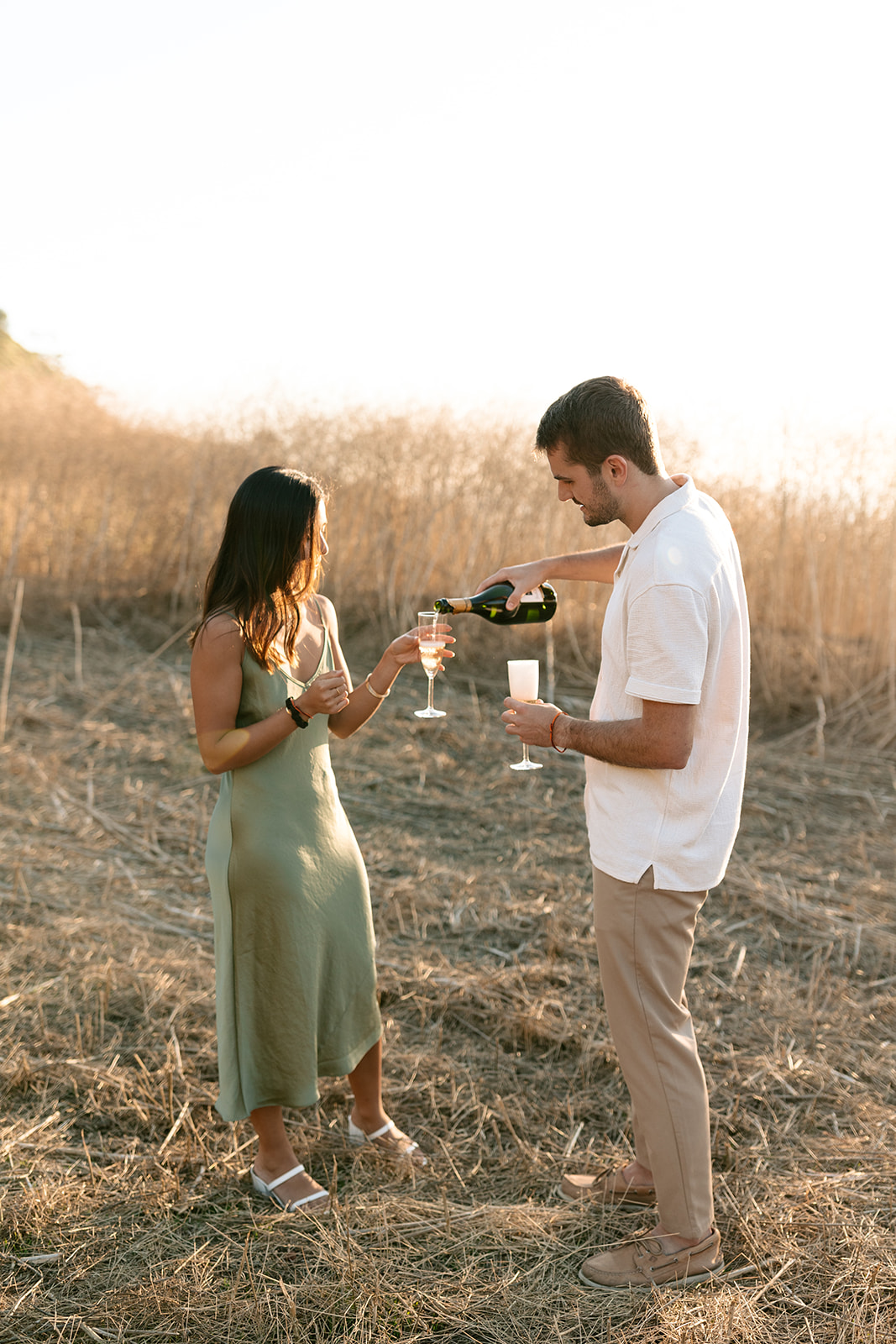 cliffside proposal engagement session palos verdes california socal couples poses ideas orange county photographer