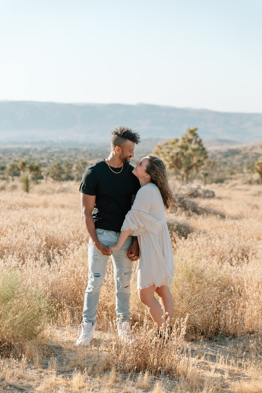 Palm Springs engagement photography