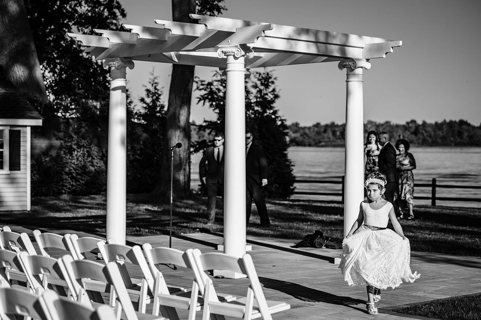 summer outdoor nautical wedding Pen Ryn Estate River's Edge venue Bensalem Philadelphia Pennsylvania photographer