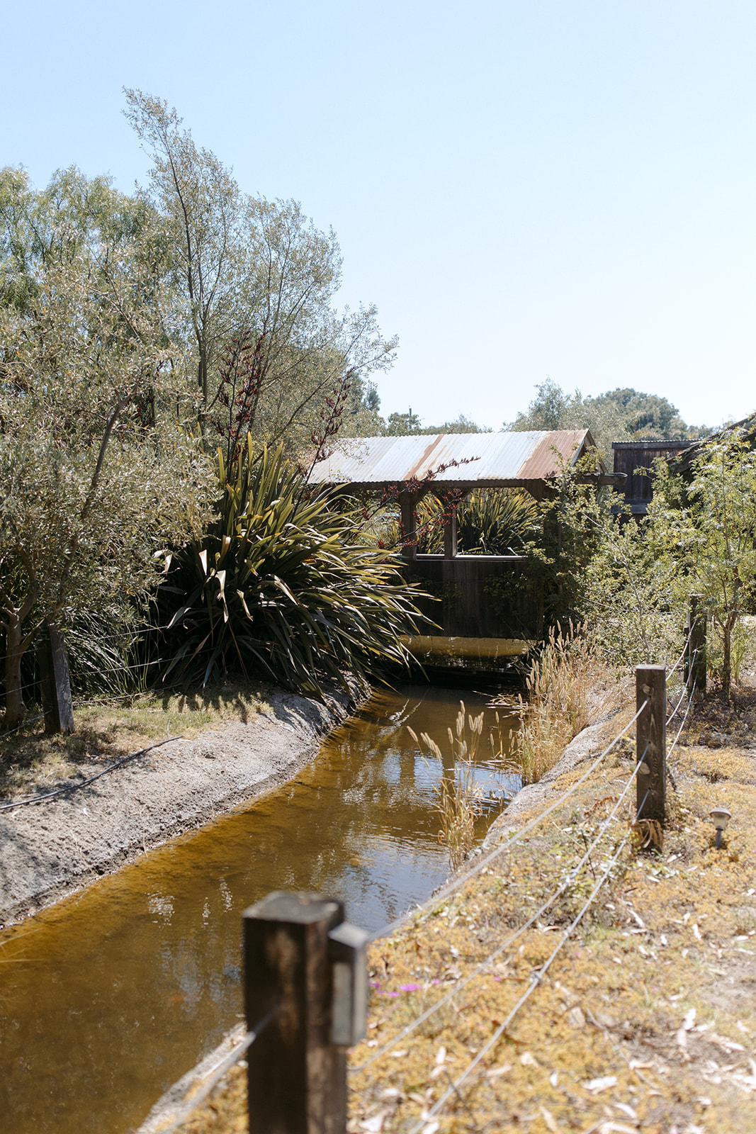 Creek at La Arboleda in California