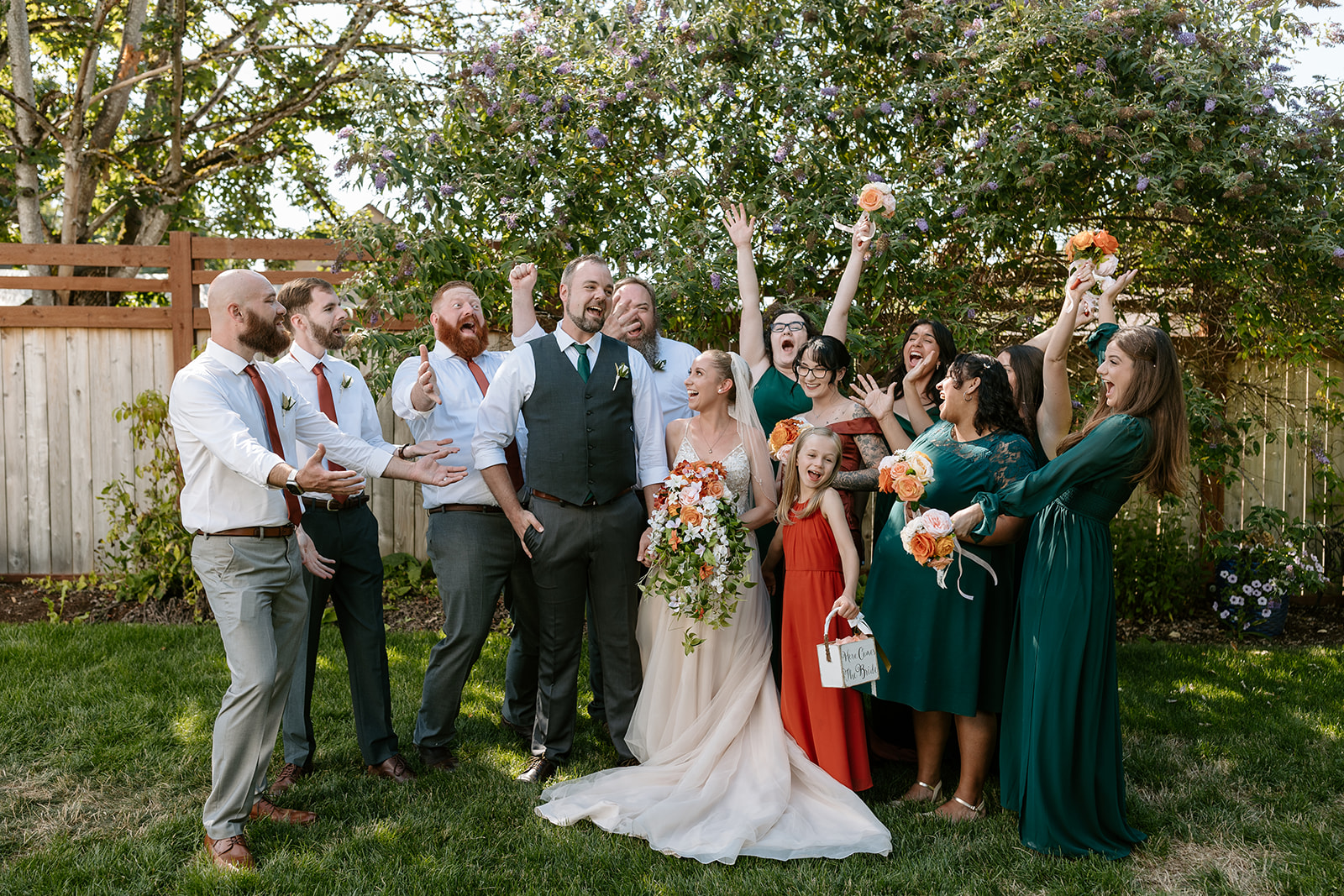 copper gables barn wedding roy washington state photographer first look pictures exciting emotional bridal portraits