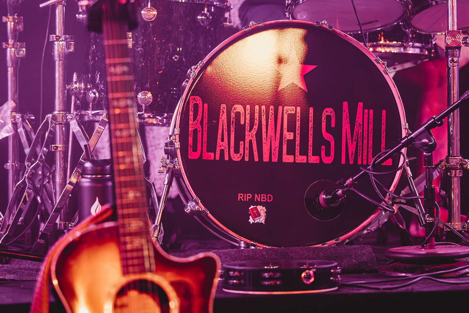 Blackwells Mill rock band rebranding concert performance shoot at The Stone Pony in Asbury Park New Jersey