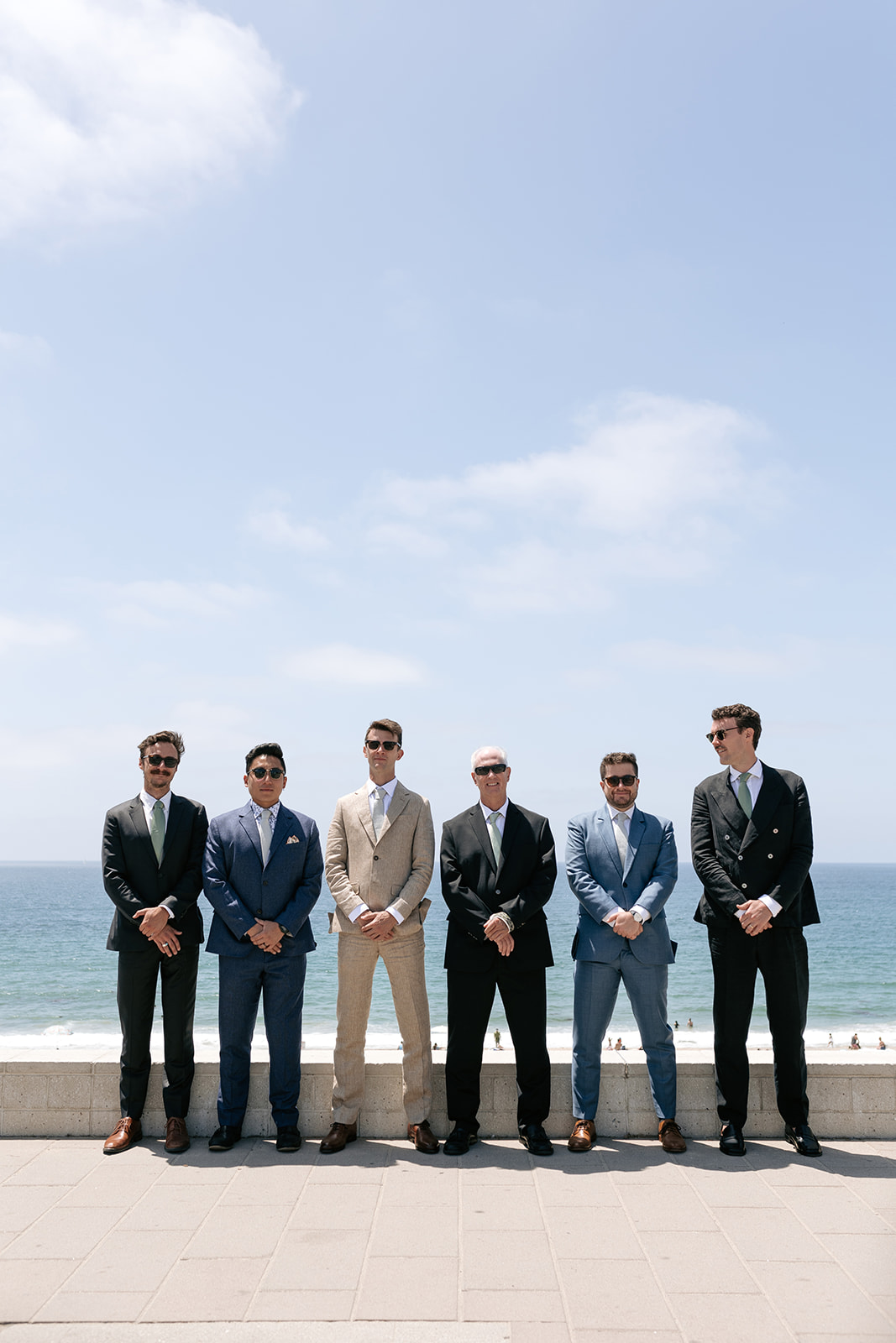 point vicente lighthouse wedding rancho palos verdes california groomsmen attire groom pictures beach wedding