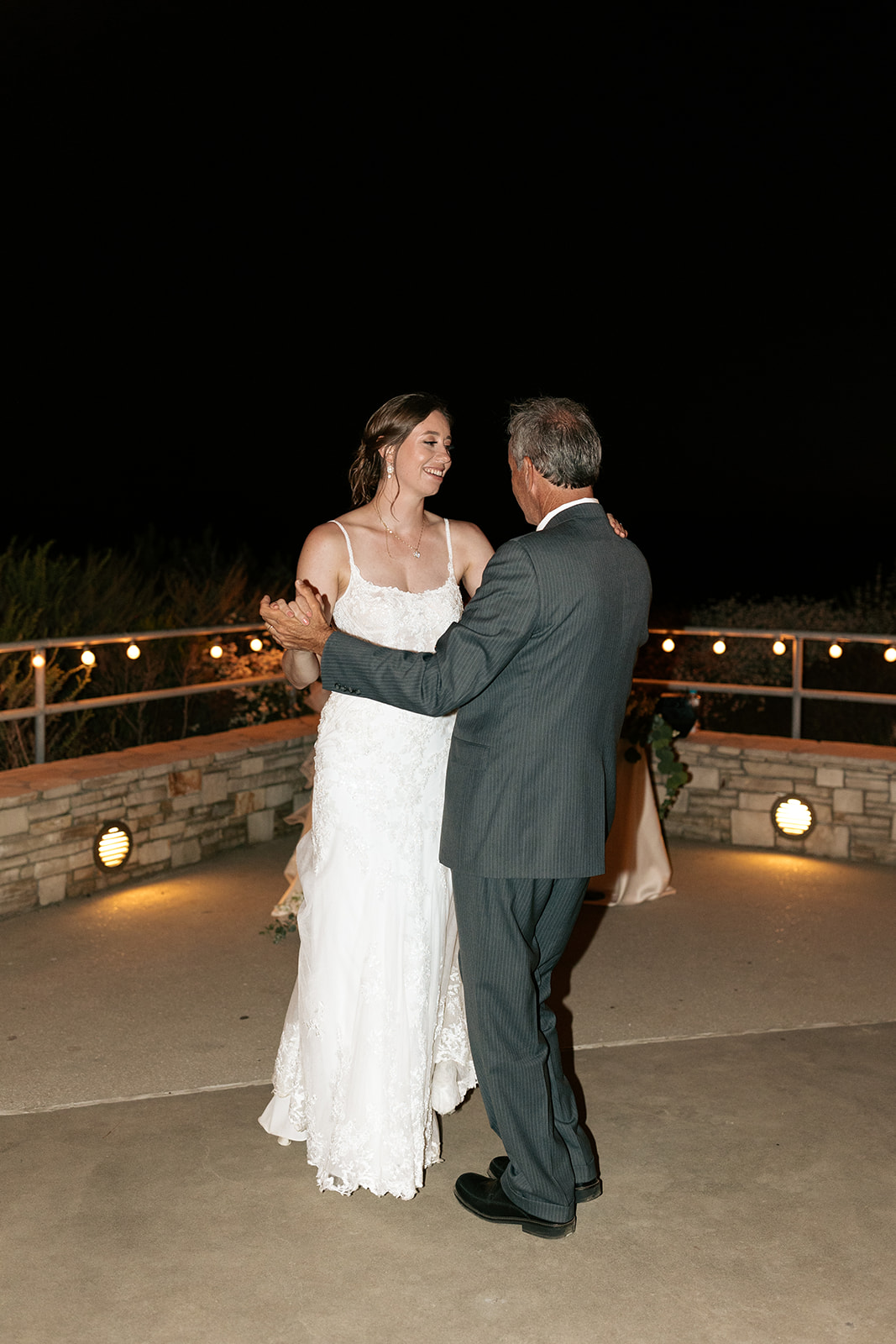 point vicente lighthouse wedding rancho palos verdes california father daughter dance mother son dance having good time