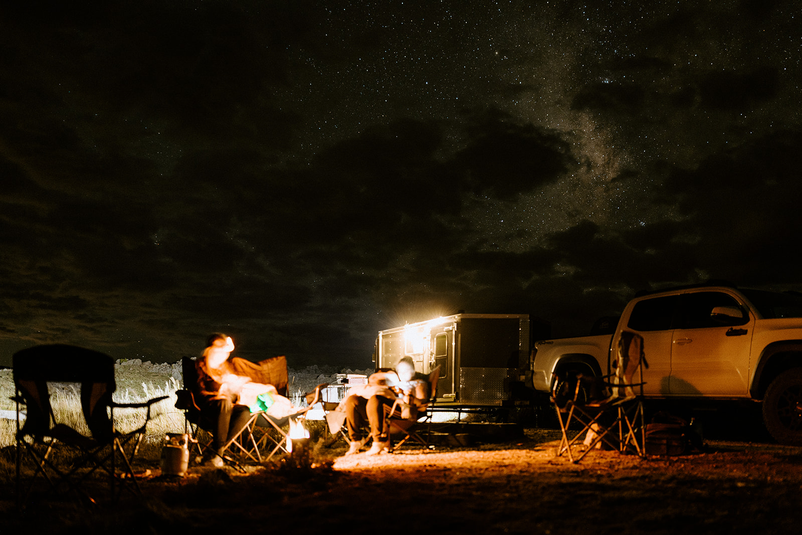 Camping elopement in Colorado
