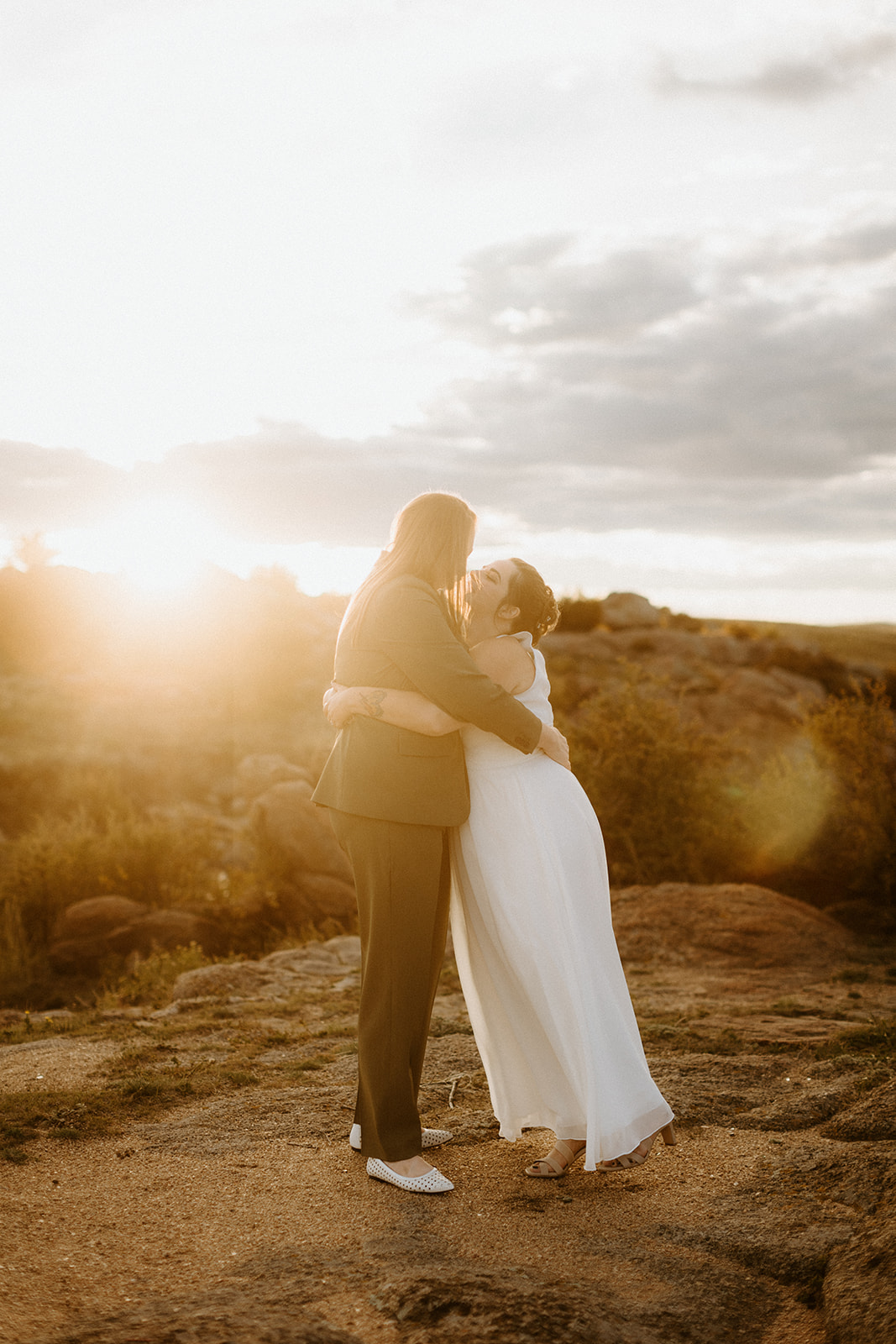 Wedding in Lake George Colorado