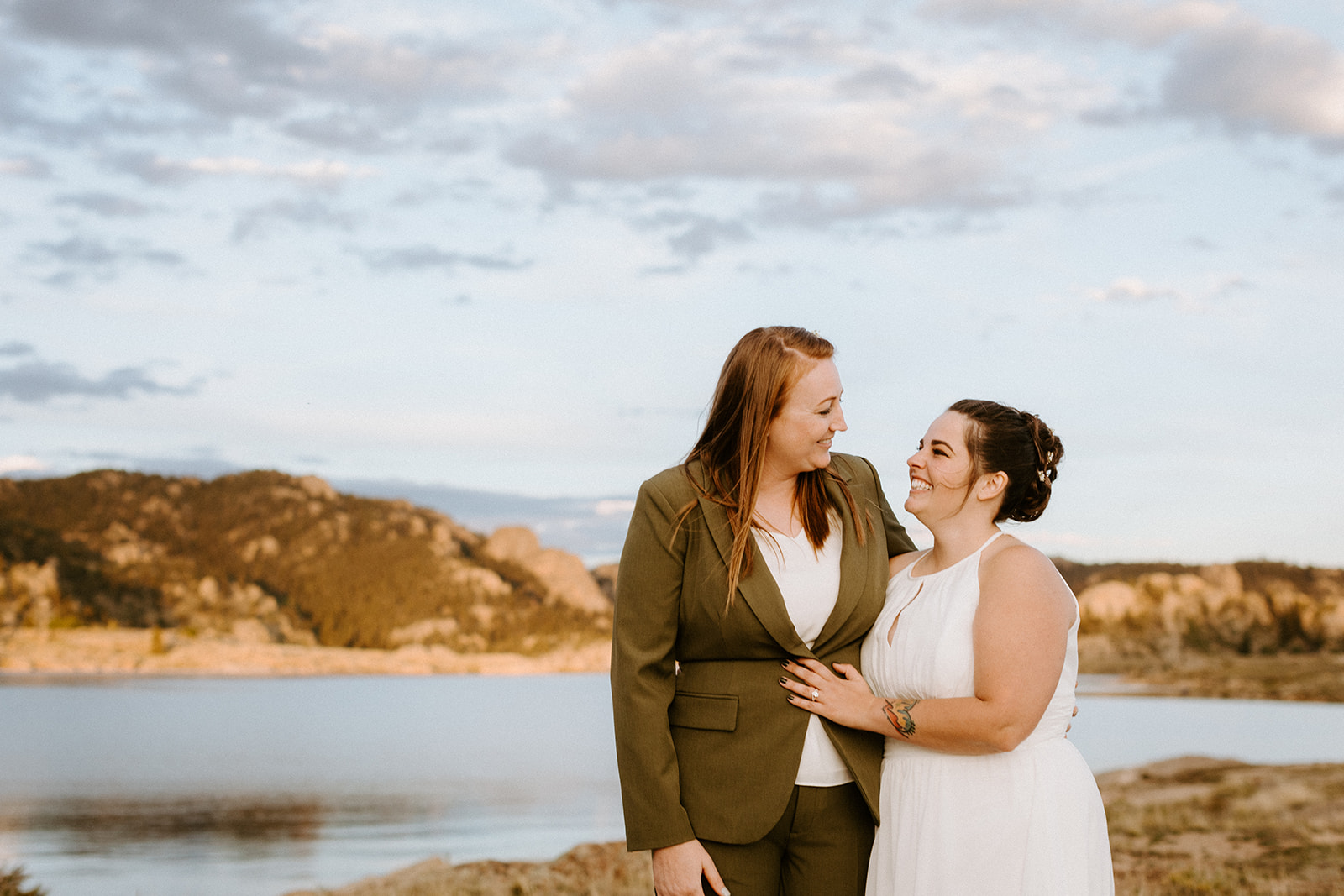 Wedding in Lake George Colorado