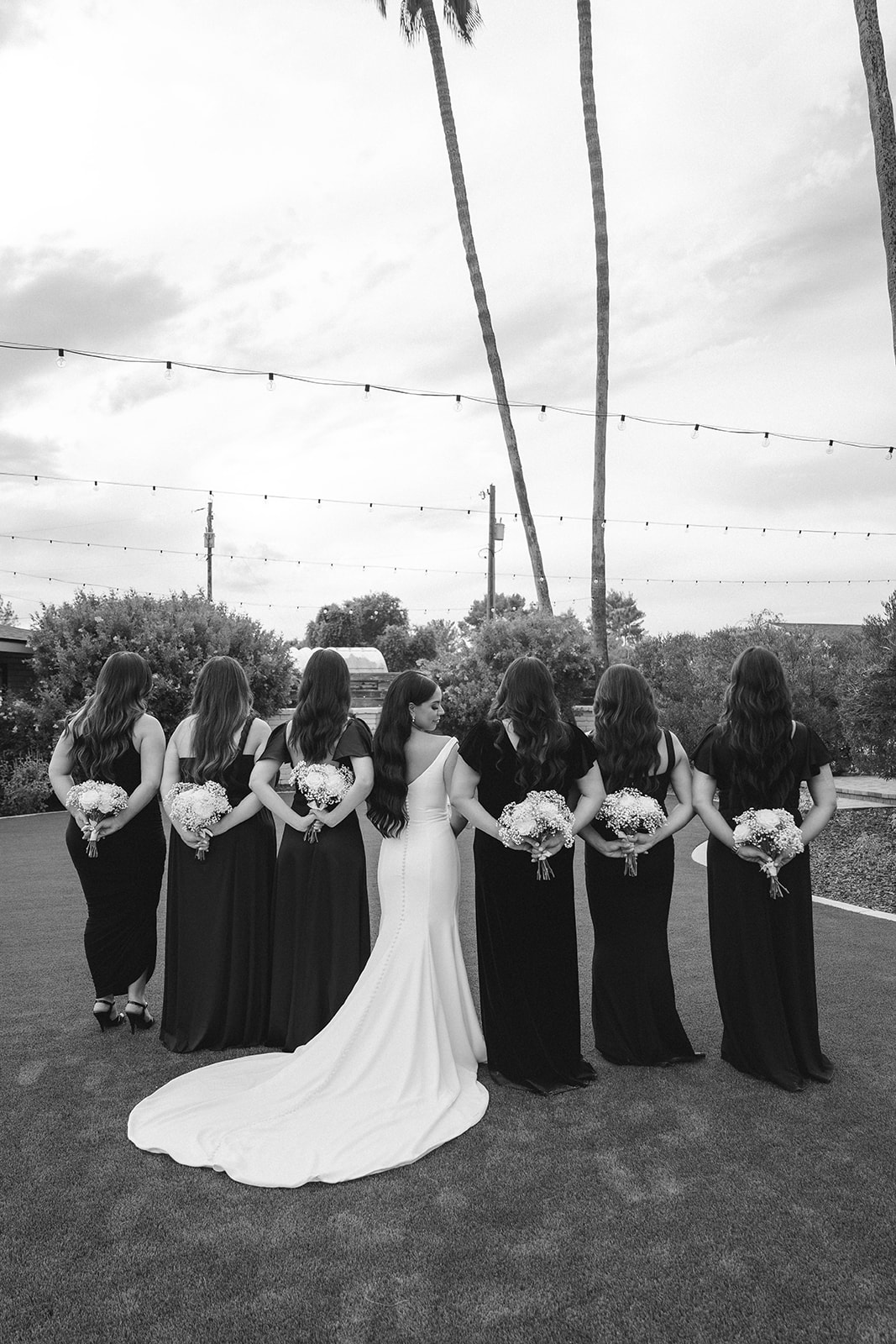 Black Bridesmaid Dresses 