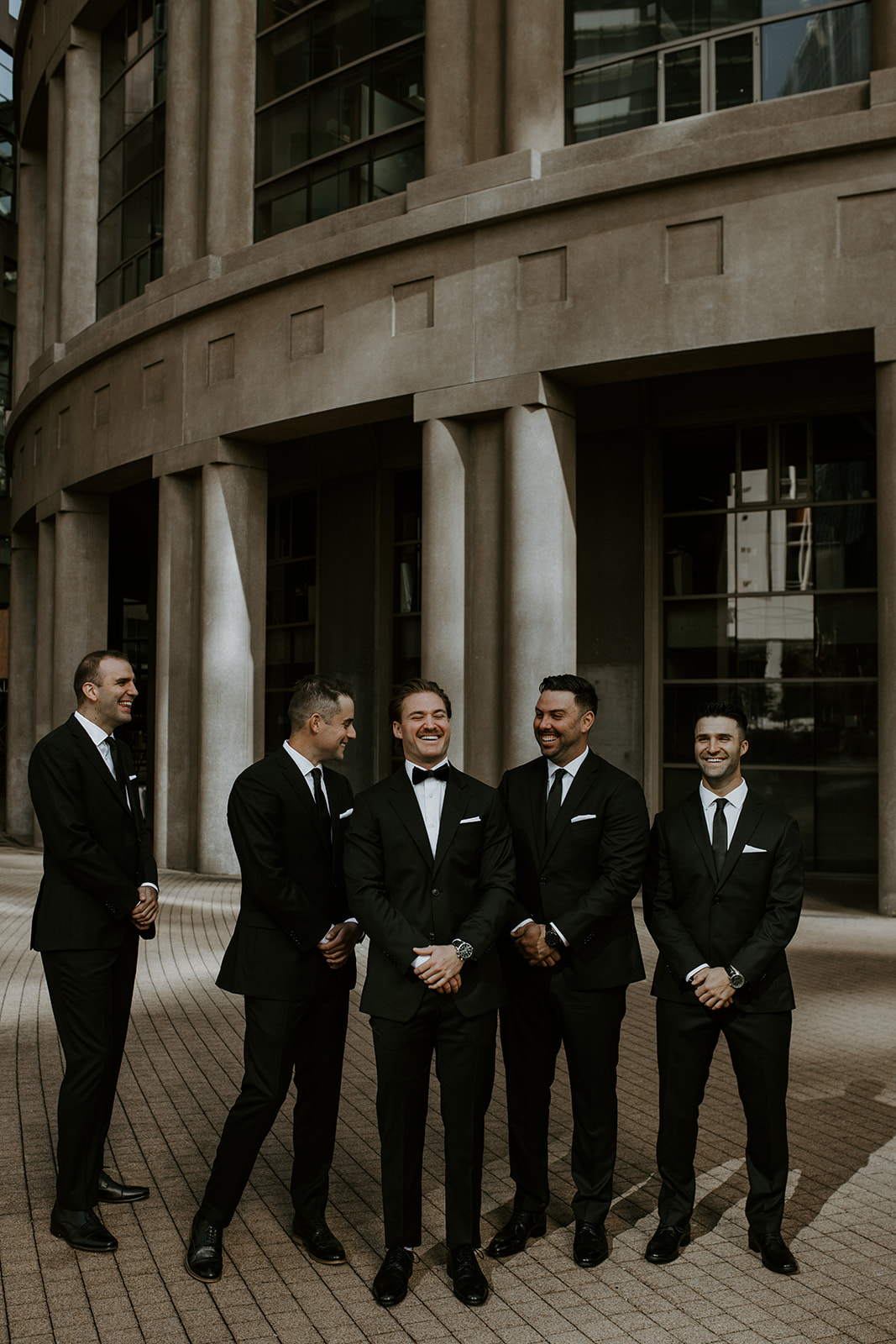 Wedding Photography at the Vancouver Library Building