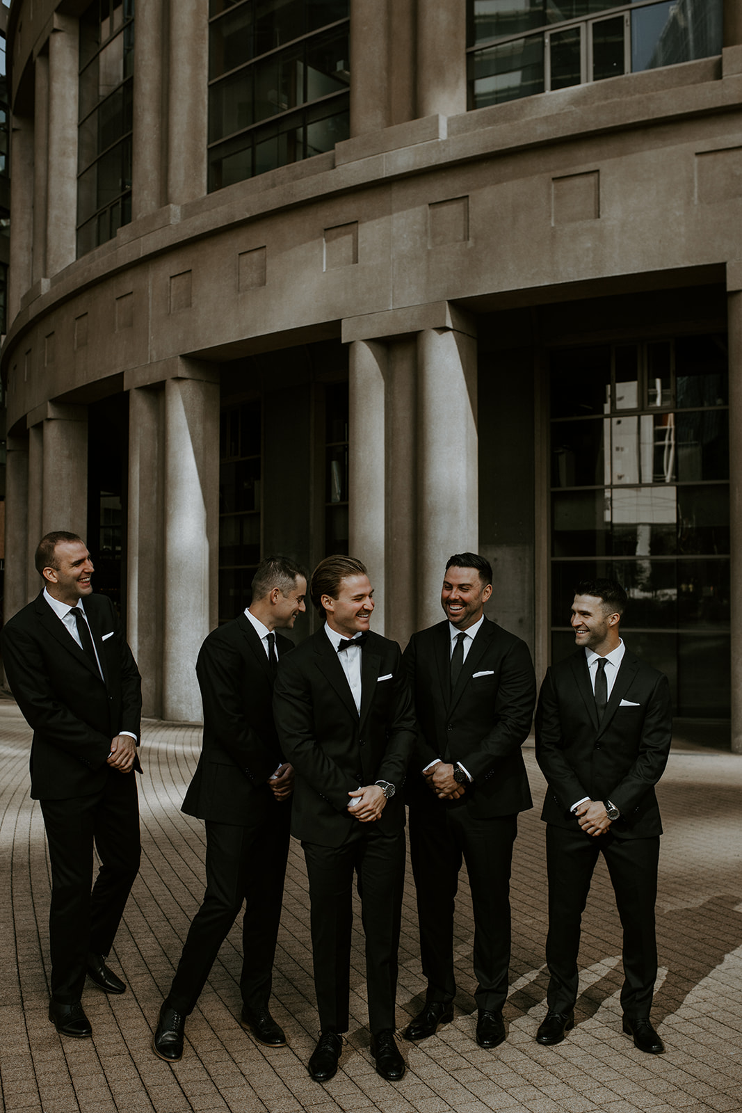 Wedding Photography at the Vancouver Library Building