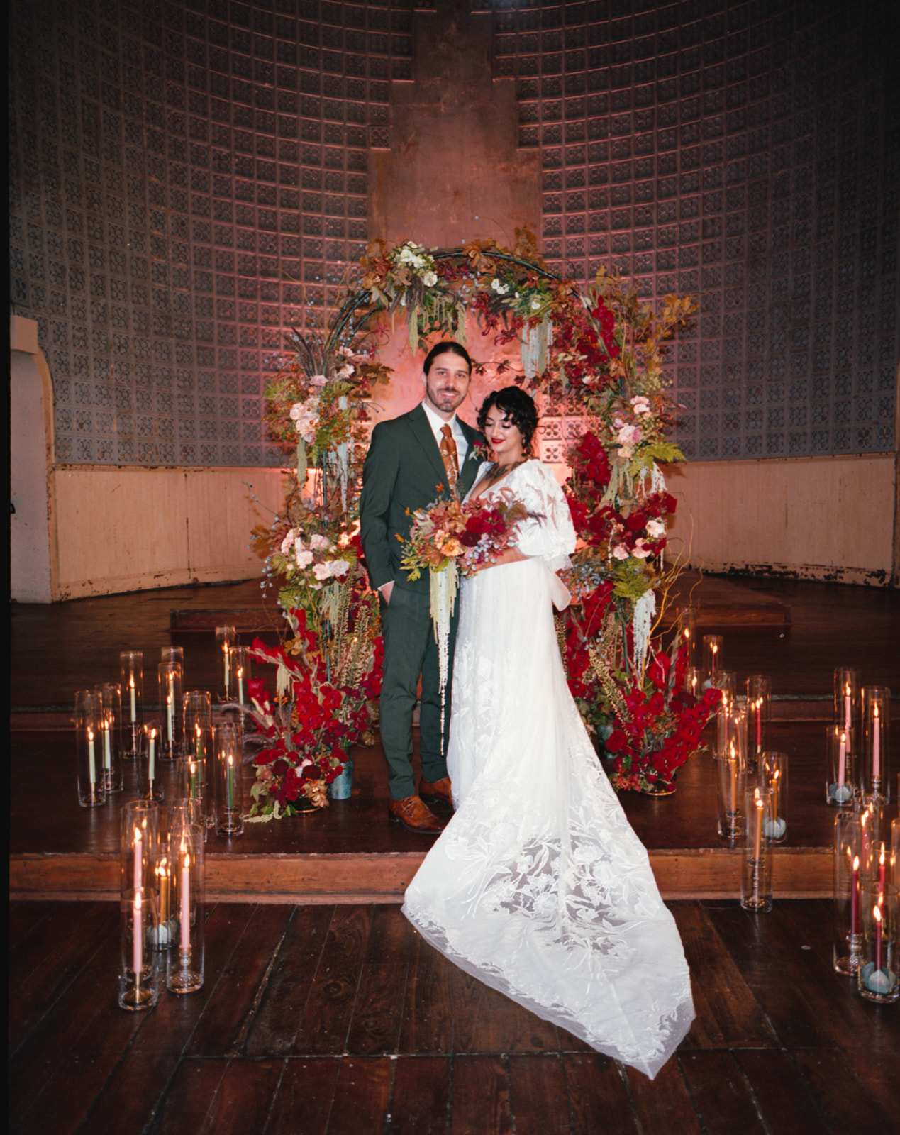 New Orleans Wedding Photographer portraits at Hotel Peter and Paul