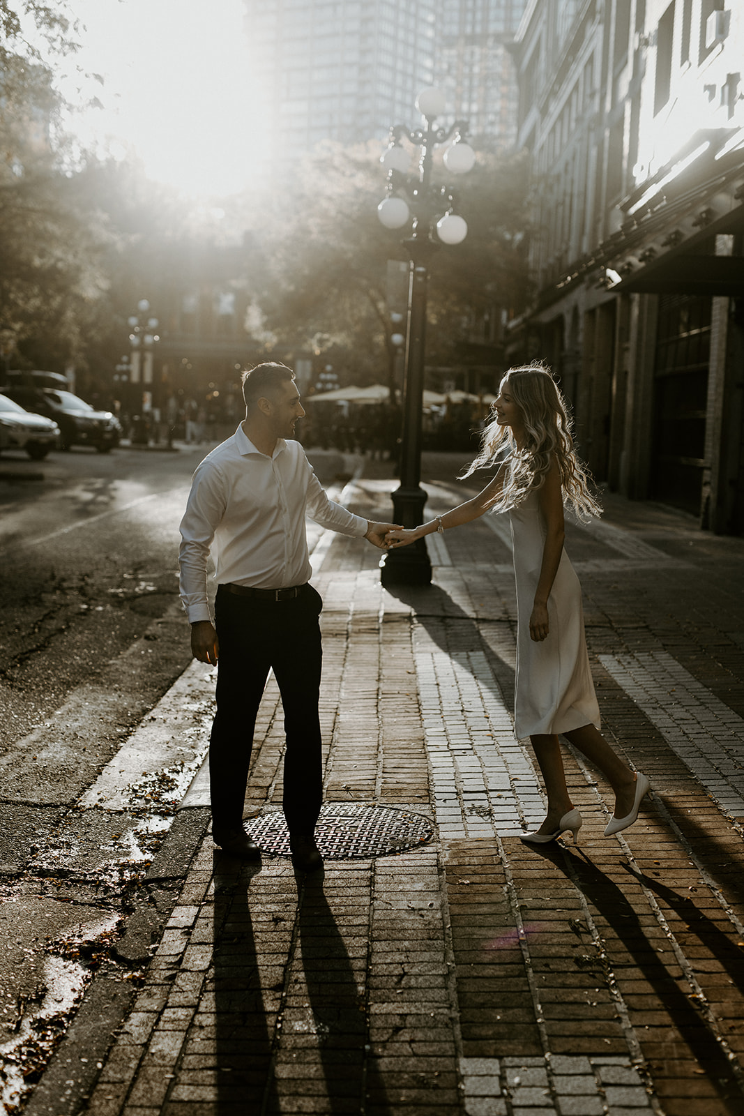 Gastown Engagement Session Vancouver