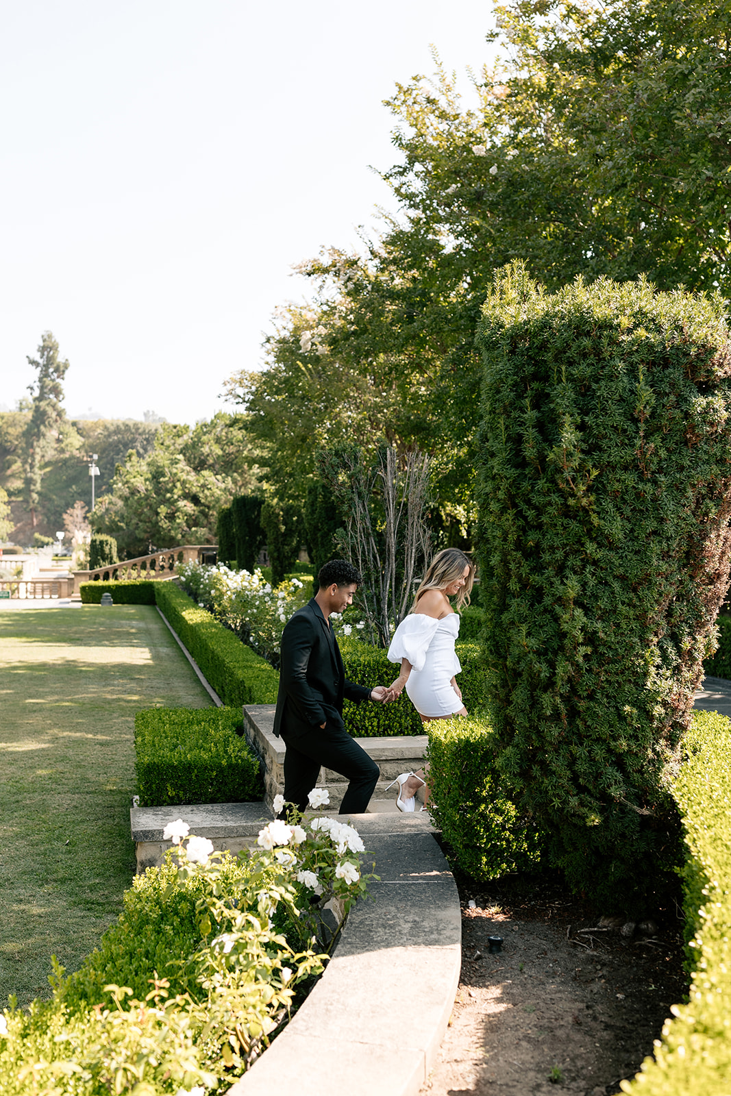 greystone mansion beverly hills los angeles southern california engagement film inspired engagement film engagement