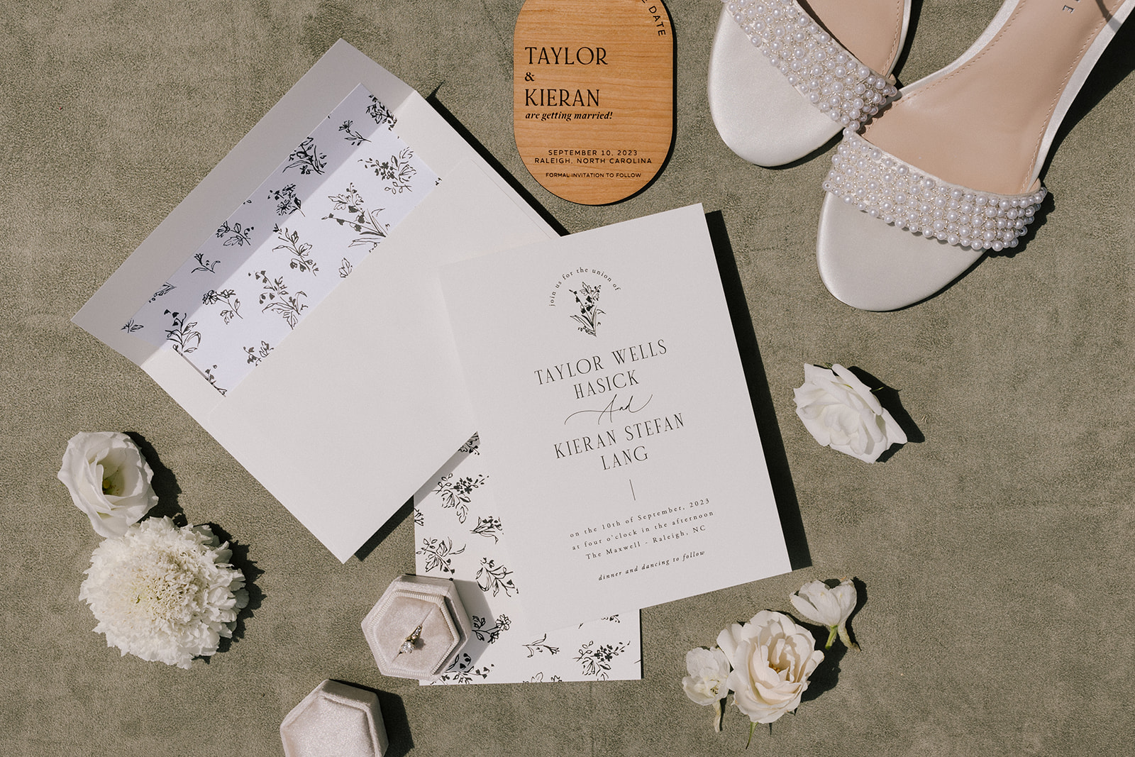 Maxwell Wedding with Minted Invitation