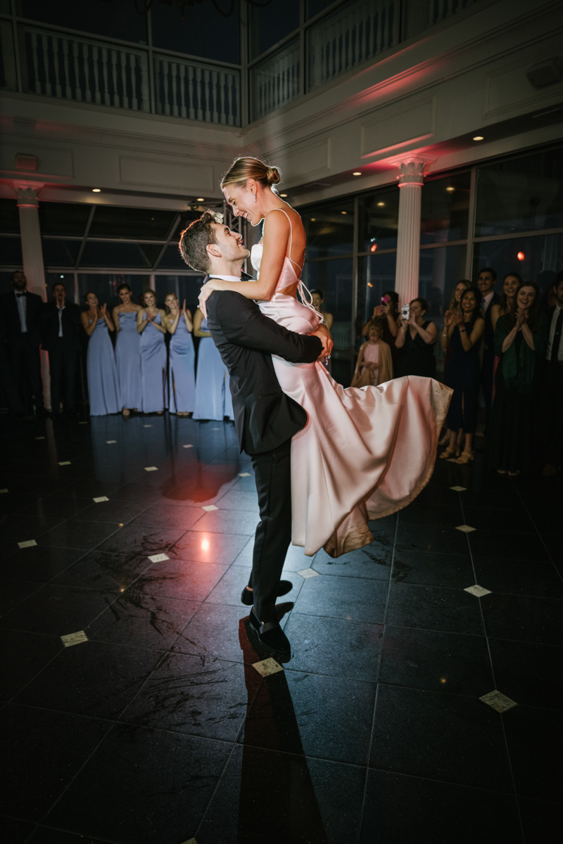 First Dance wedding photos  at Mallard Island Yacht Club