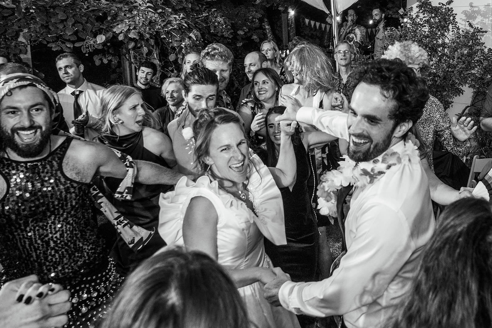 late night dance party at their nelson bc backyard wedding documentary photography 7