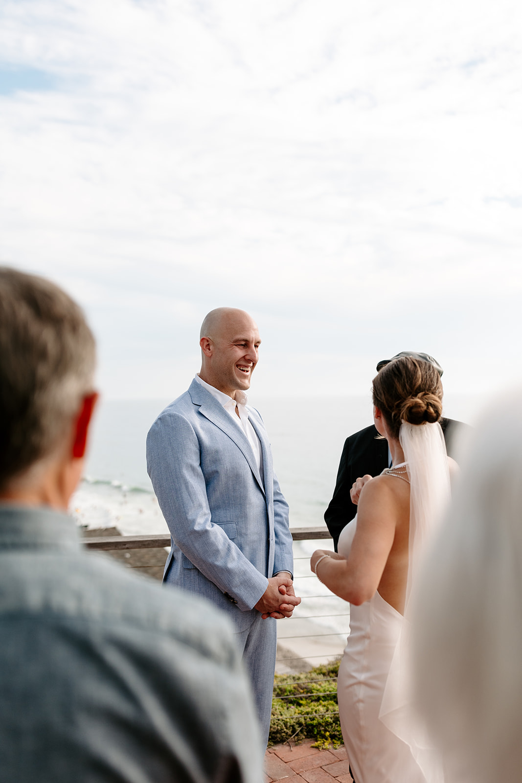 backyard beach wedding elopement encinitas southern california socal los angeles photographer san diego photographer