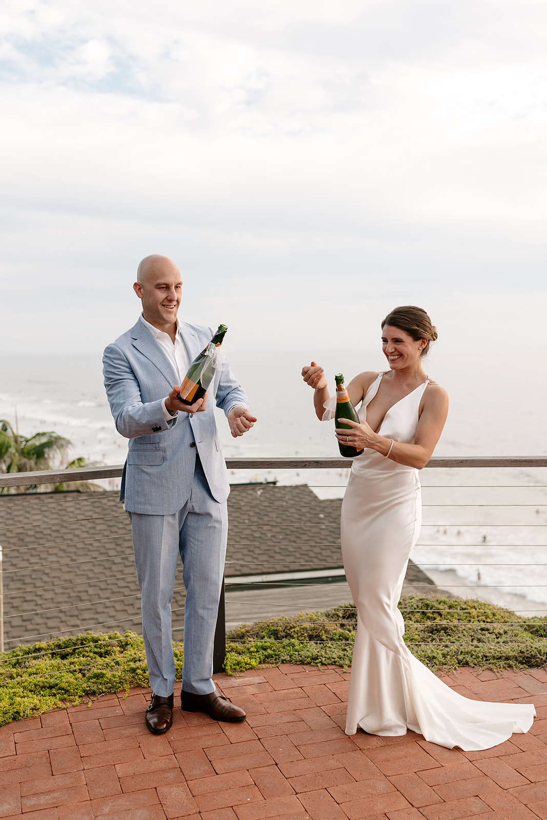 backyard beach wedding elopement encinitas southern california socal outdoor ceremony outdoor reception beach wedding