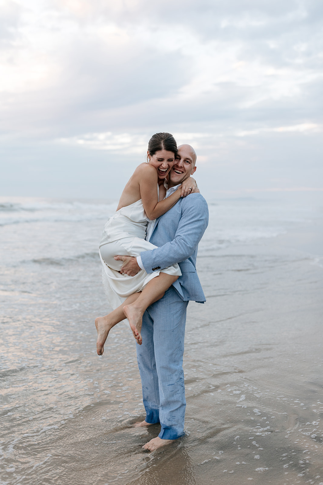 backyard beach wedding elopement encinitas southern california socal cloudy sunset california beach wedding ideas