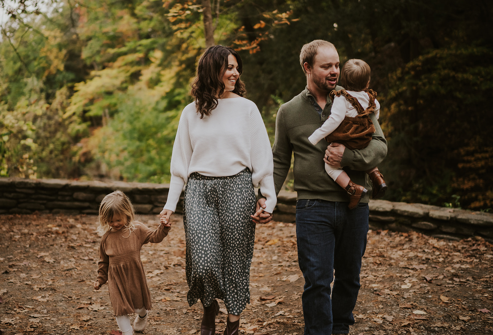 family session at Letchworth State Park 