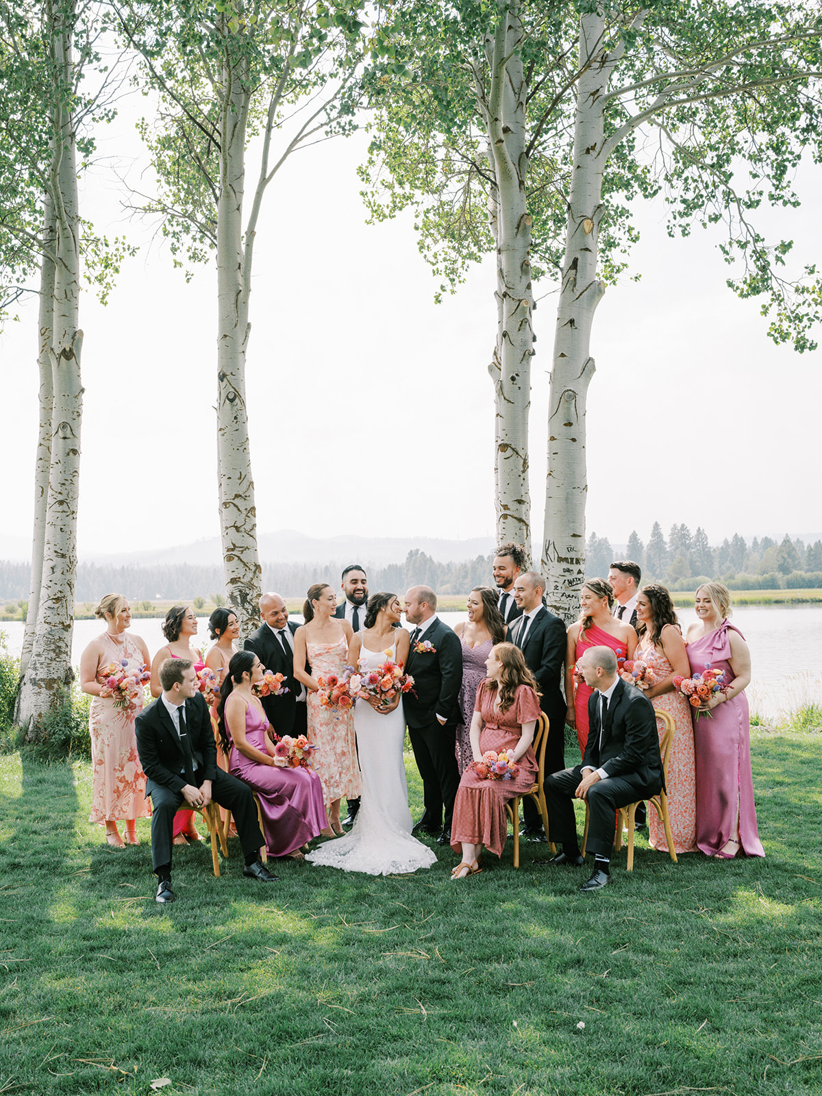 Black Butte Ranch Wedding Party 