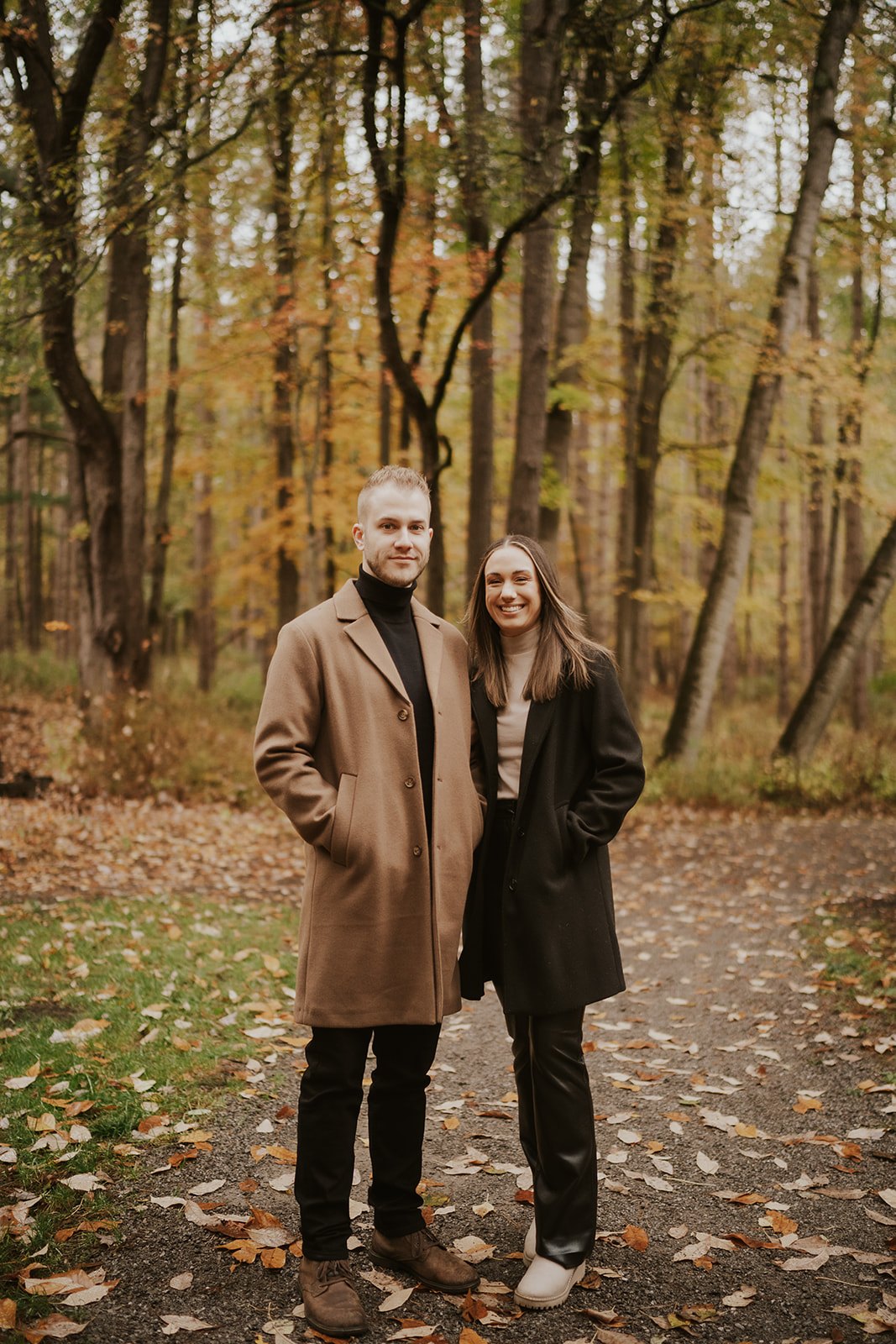 couples session at Letchworth State Park 