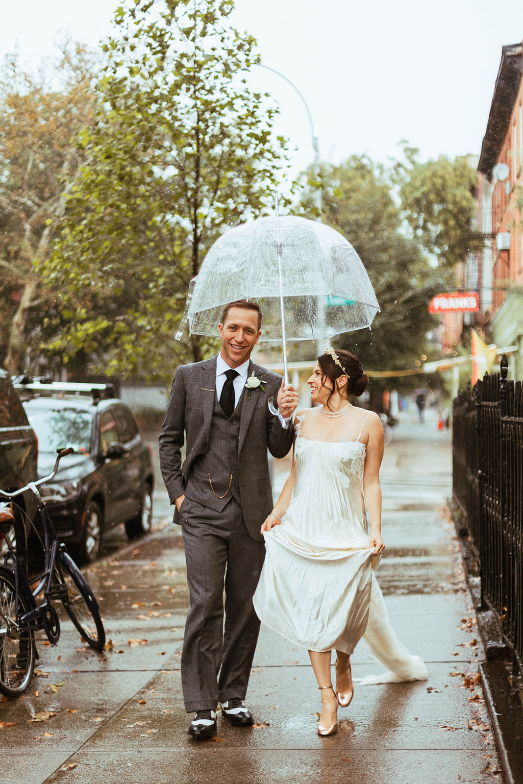 Romantic Rainy Wedding by Wedding by Nato
