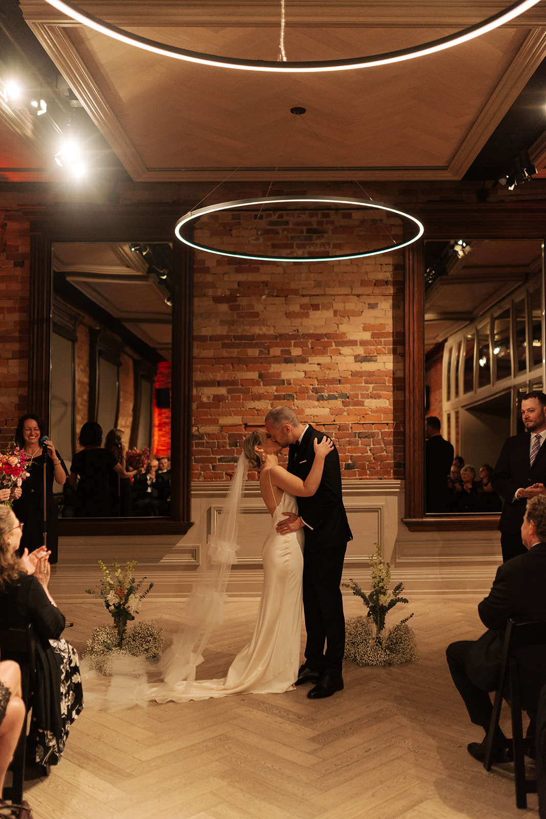Wedding ceremony at Gladstone House Toronto