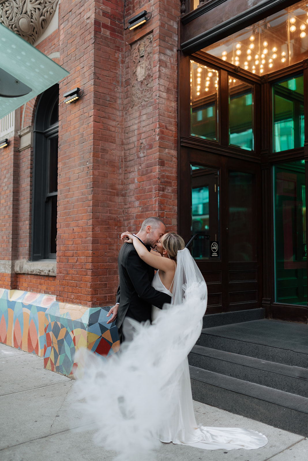 Intimate wedding at Gladstone House Toronto