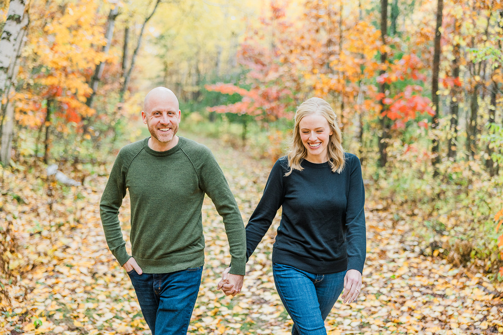 Fall engagement session ideas