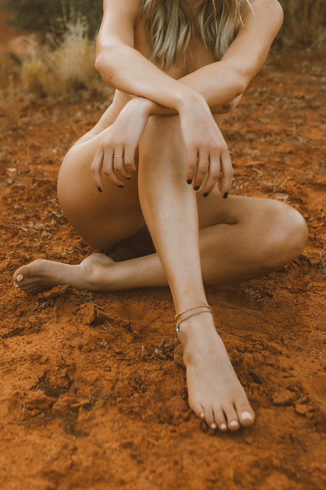Outdoor fine art nude photography by joy maura